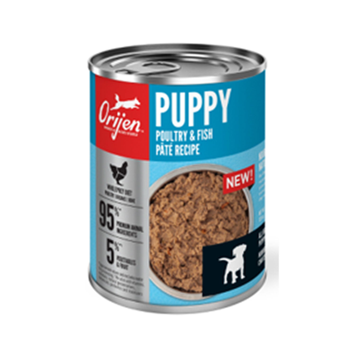 Orijen Premium Puppy Poultry & Fish Pate Recipe Dog Food