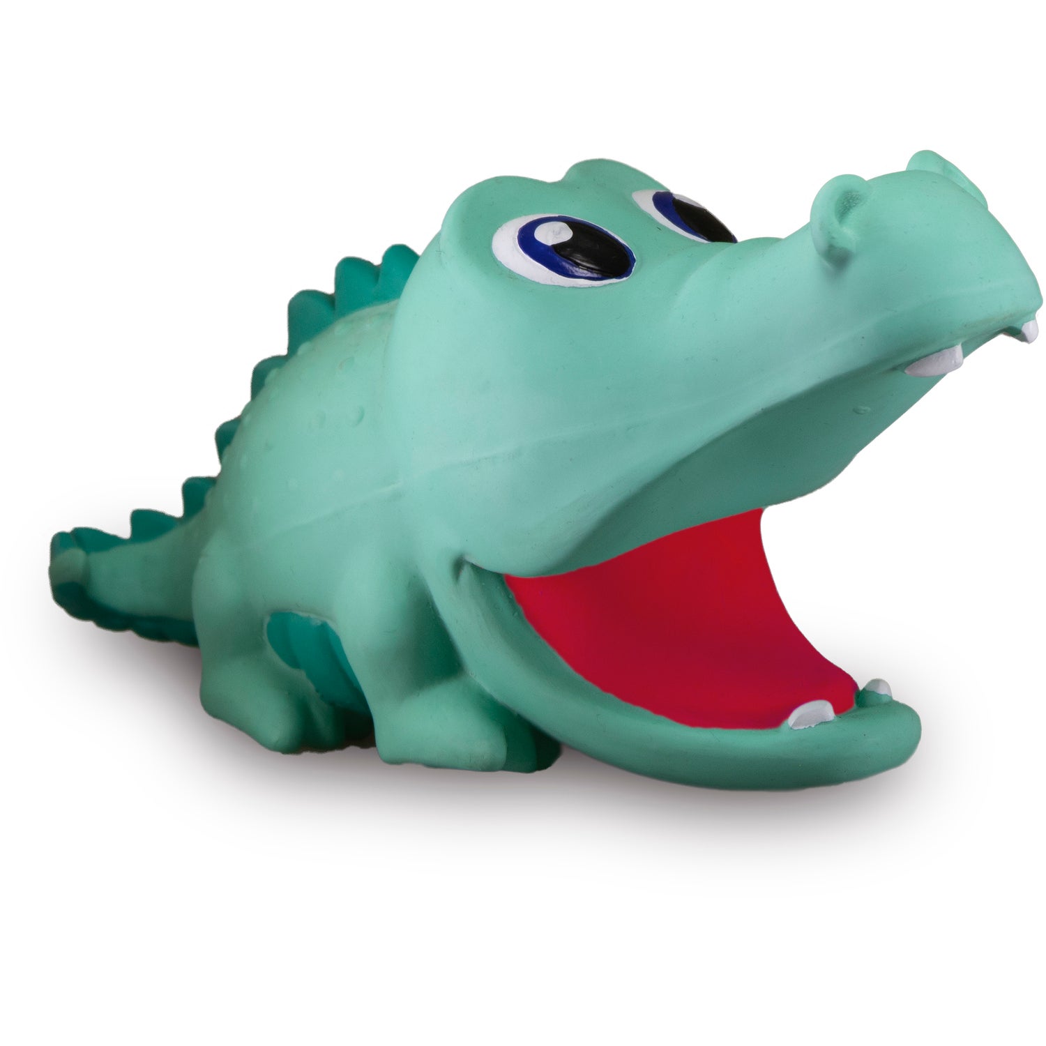 Petsport Naturflex Babies Latex Alligator Dog Toy, Large, 8.5