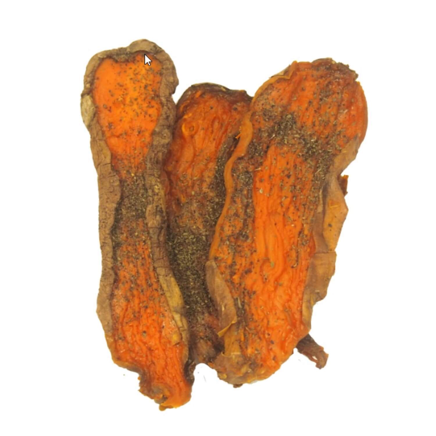 This & That Canine Co Snack Station Covington Sweet Potato Slices Dog Treats- Blueberry & Parsley