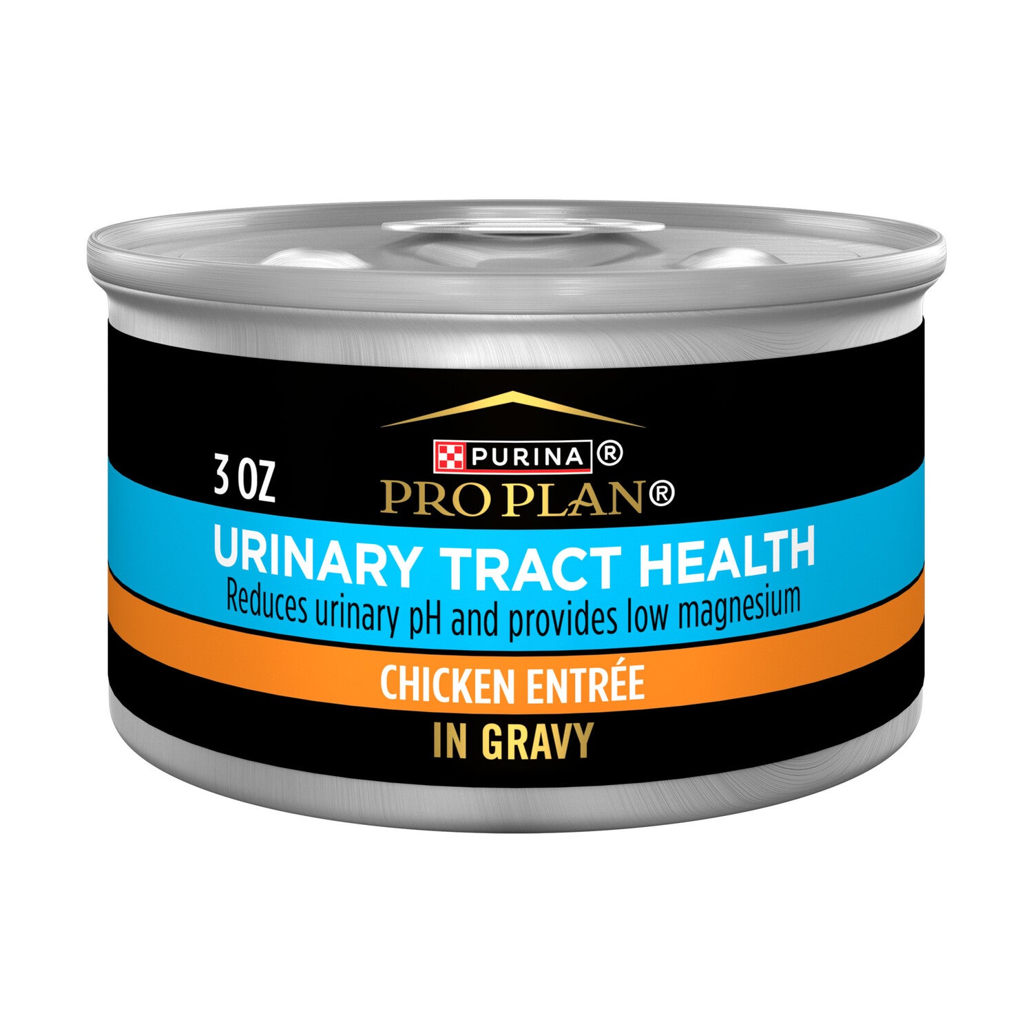 Purina Pro Plan Urinary Tract Health Chicken Entree In Gravy Wet Cat Food - 3-Ounce Can