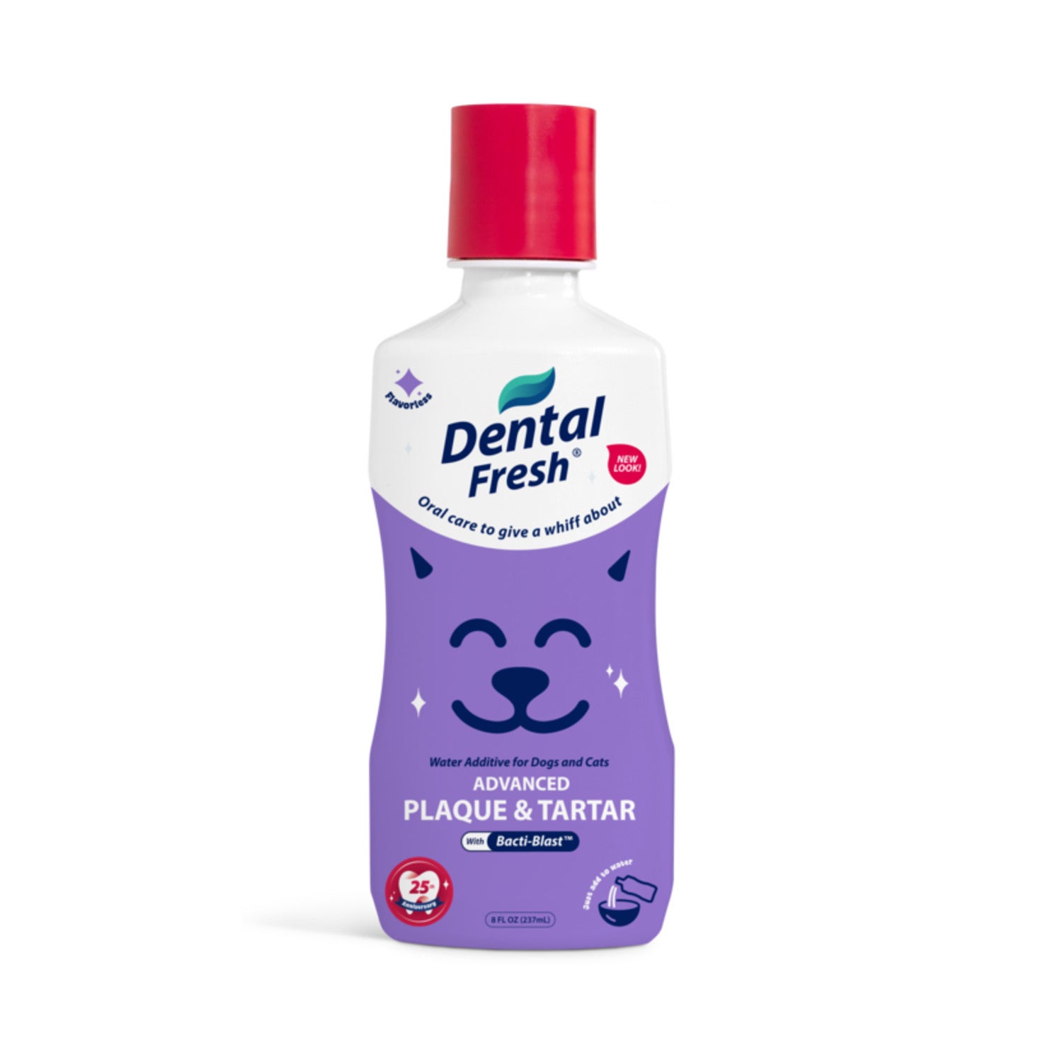 Dental Fresh Advanced Plaque & Tartar Control Dog & Cat Dental Water Additive, 8-Oz