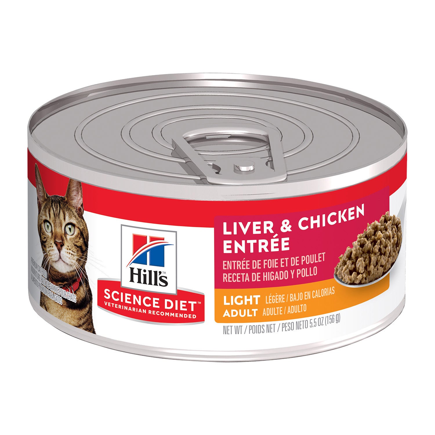 Hill's Science Diet Adult Light Liver & Chicken Entree Wet Cat Food