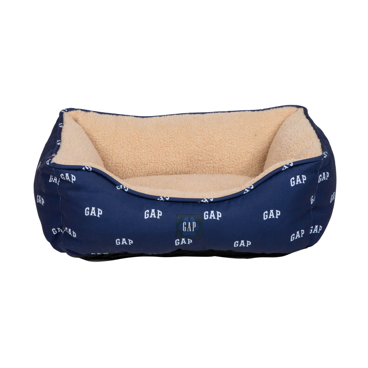 Gap Logo Cuddler Pet Bed, 22X17x8, Blue