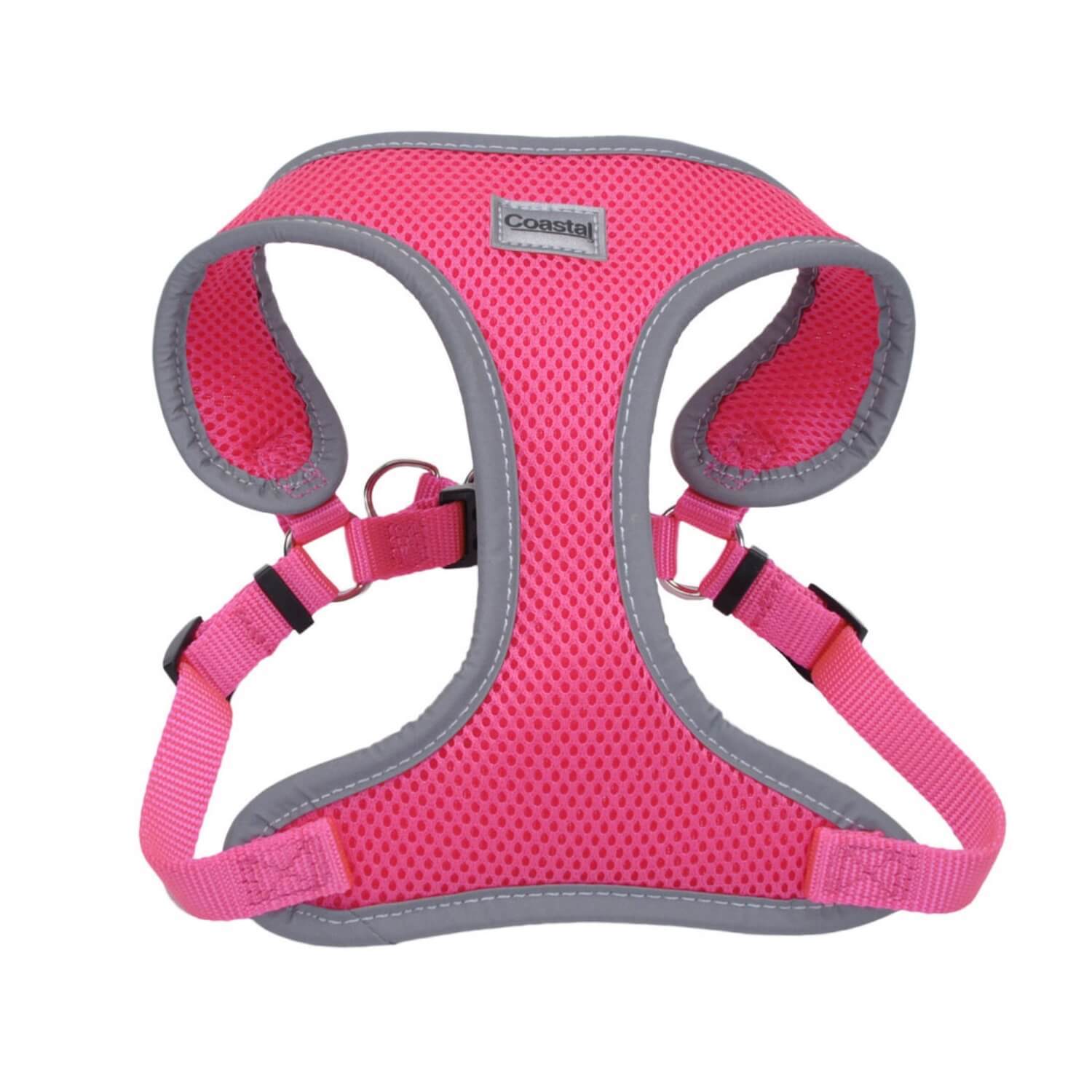 Coastal Pet Products Comfort Soft® Reflective Wrap Adjustable Dog Harness, Hot Pink