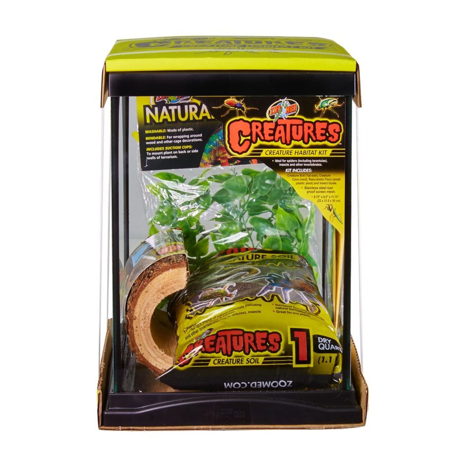 Zoo Med Creatures Creature Habitat Kit, 3-Gallon