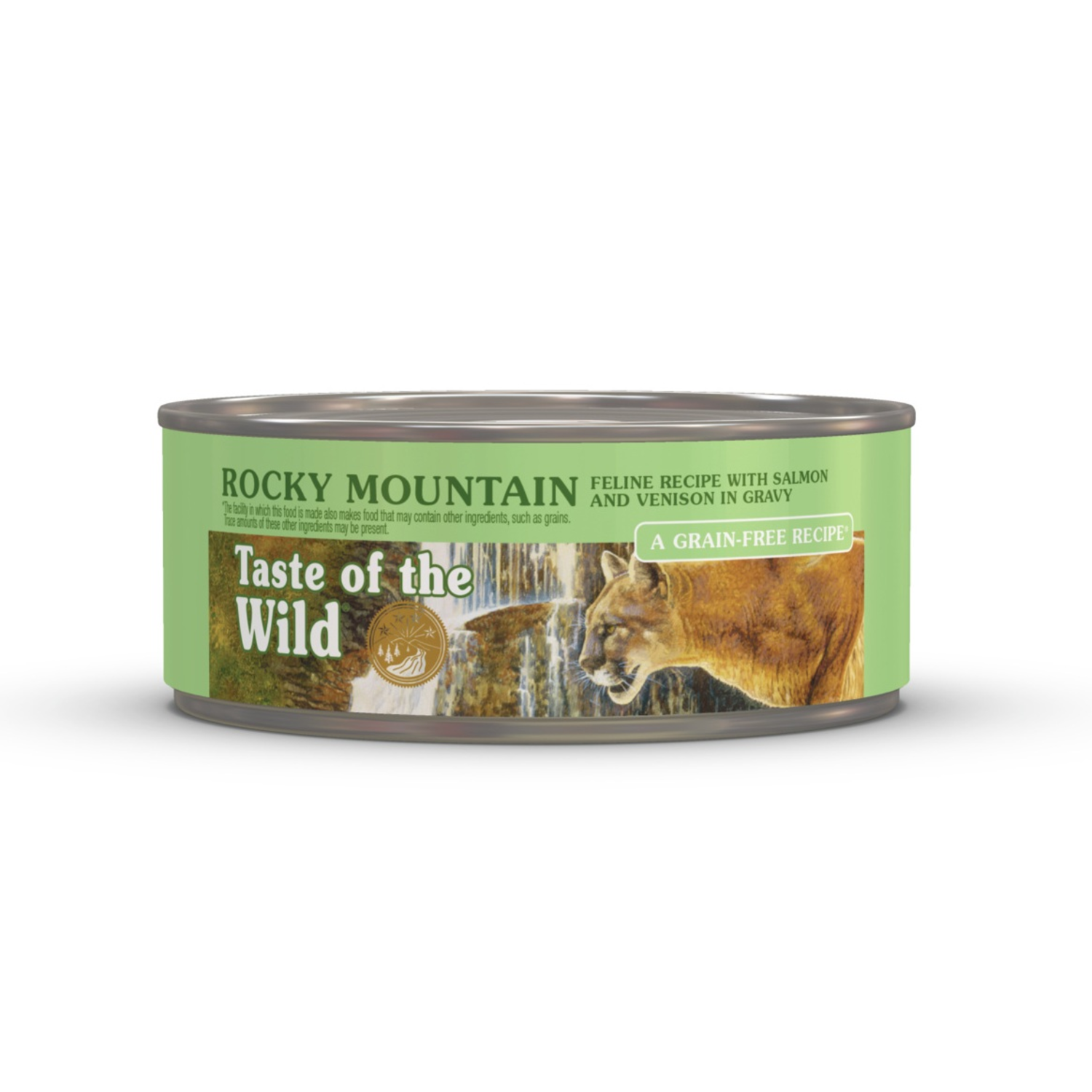Taste Of The Wild Rocky Mountain Wet Cat Food Feline Recipe With Salmon And Venison In Gravy, 5.5-Oz Pack Of 24