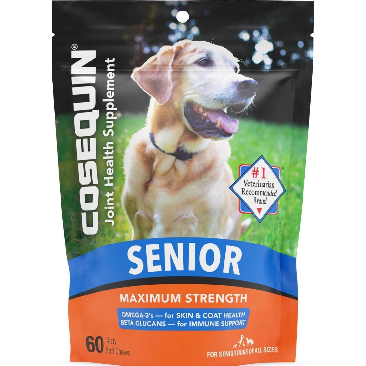Cosequin Nutramax Senior Joint Health Supplement Soft Chews For Senior Dogs