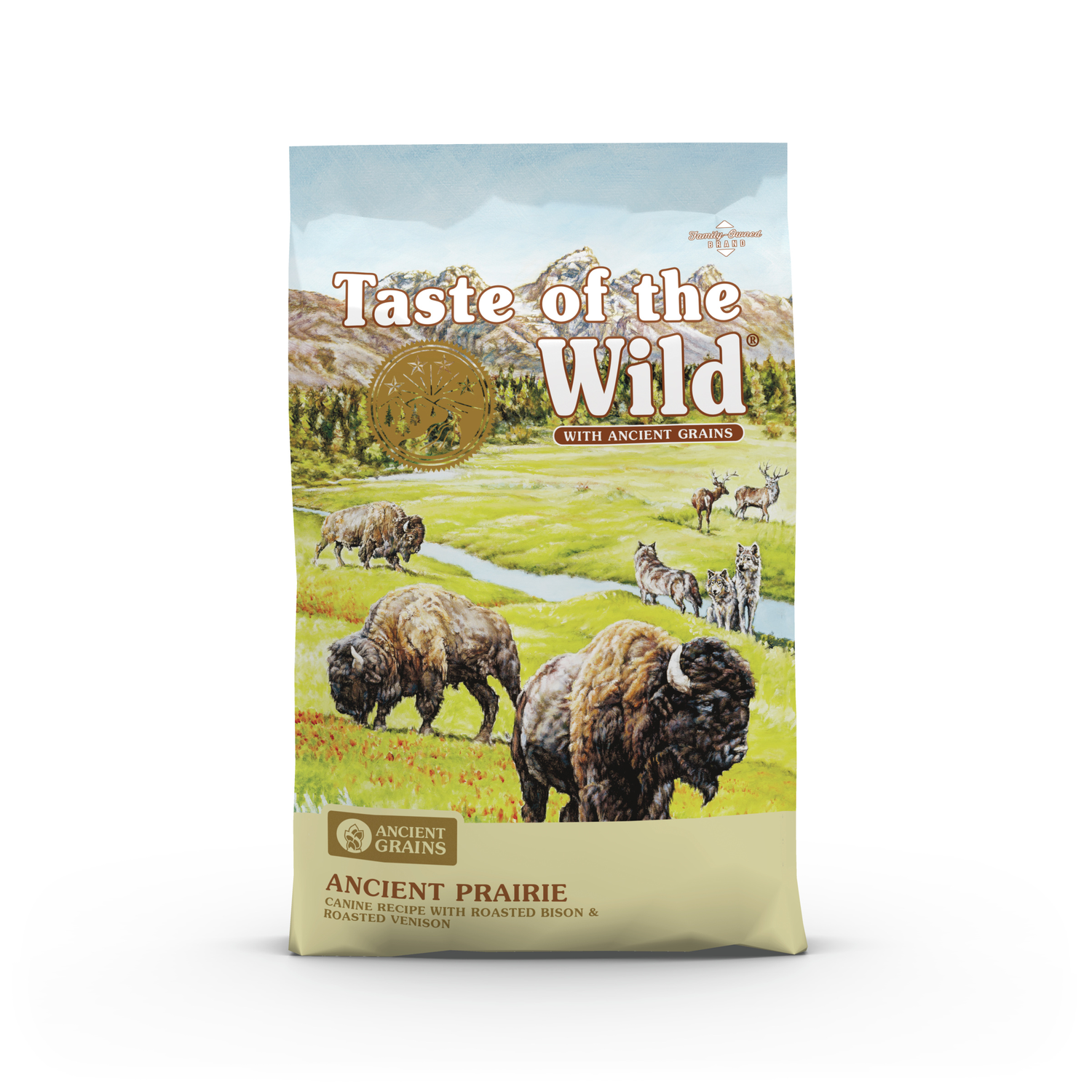 Taste Of The Wild Dry Dog Food, Ancient Prairie Canine Recipe With Roasted Bison & Venison, 5-Lb Bag