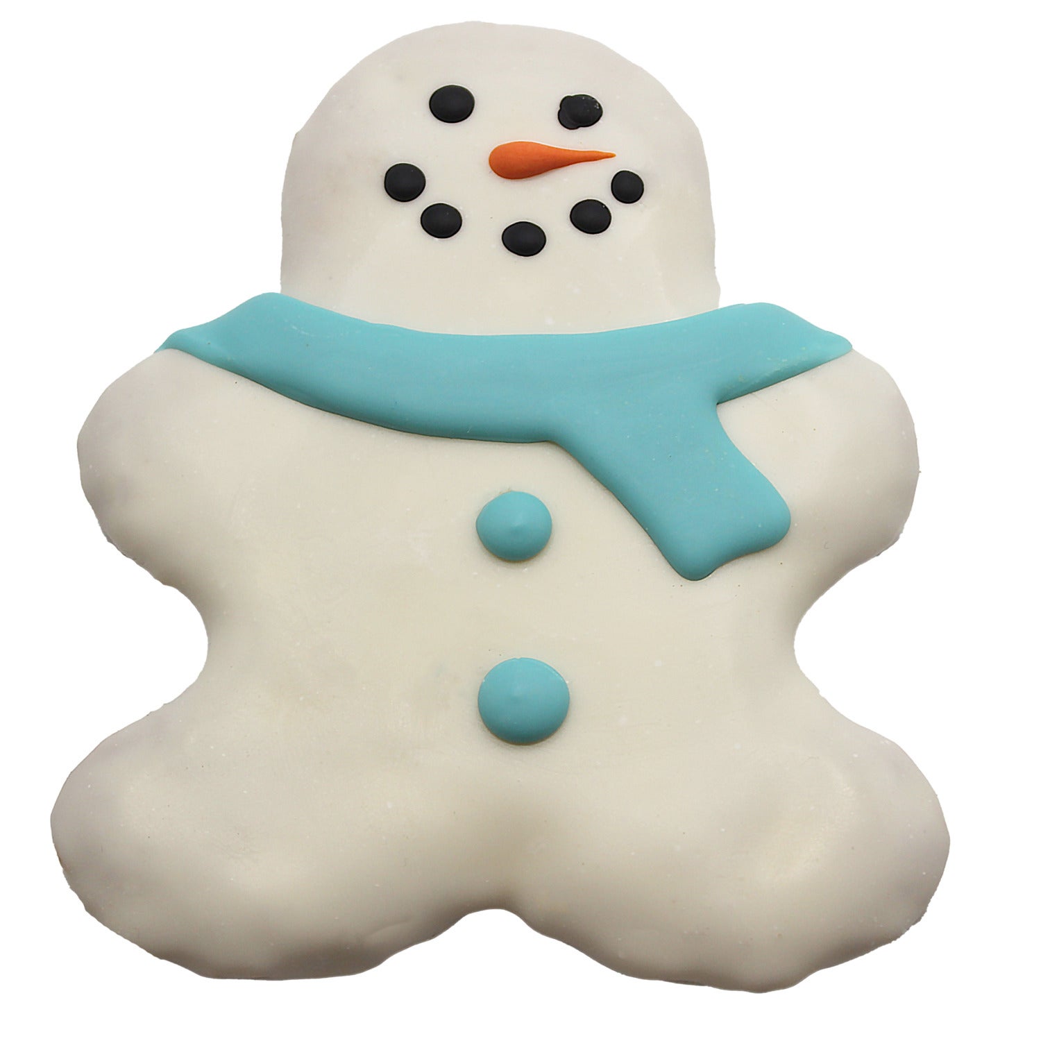 Claudia's Canine Bakery Snowman Cookie Holiday Dog Treat, 1 Each