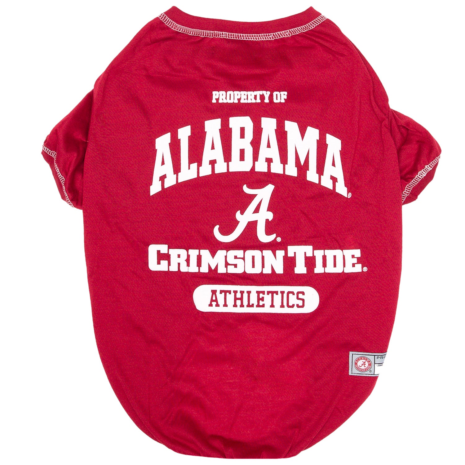 Pets First Ncaa Licensed University Of Alabama Crimson Tide Dog Shirt, Medium