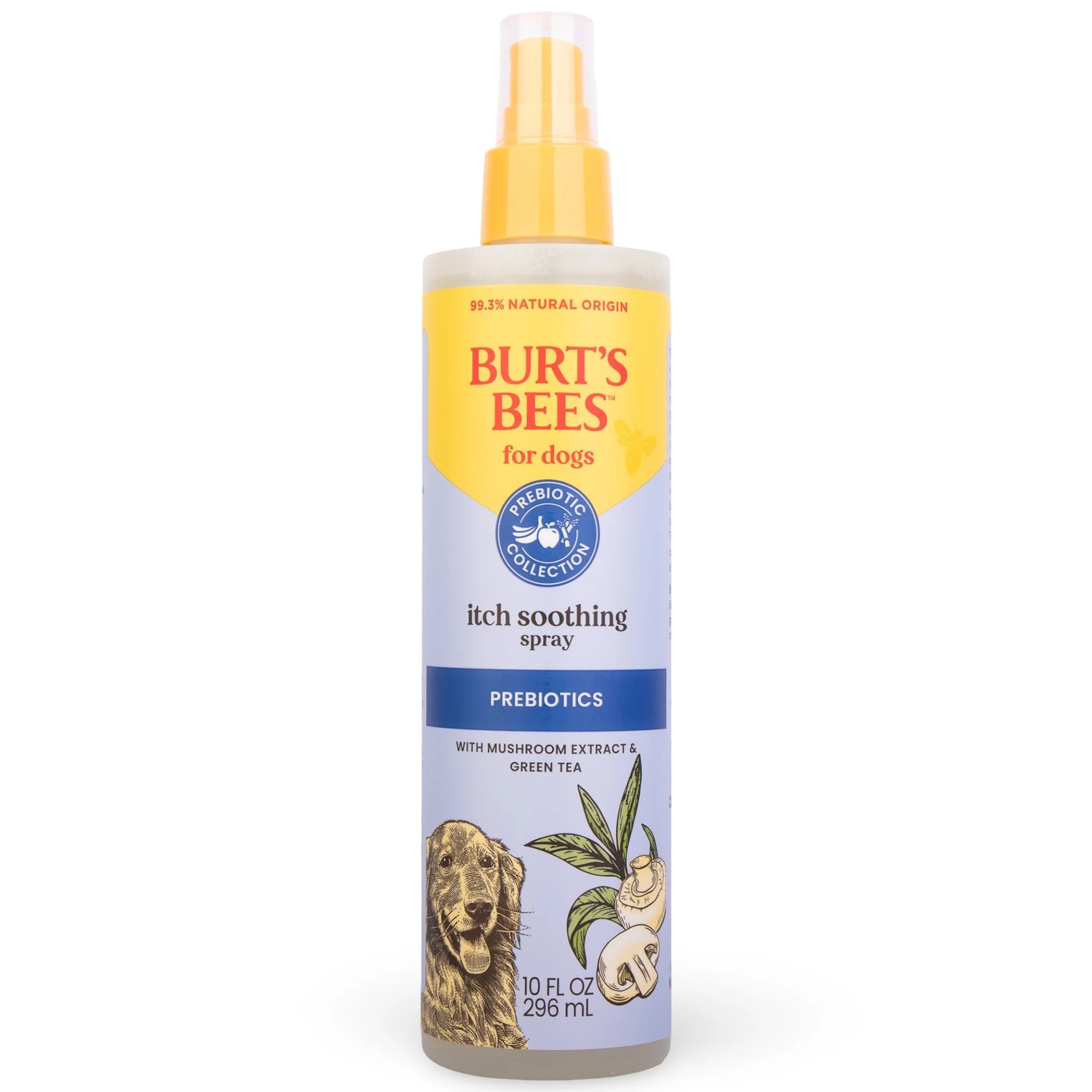 Burt's Bees Prebiotic & Mushroom Soothing Itch Relief Dog Spray - 10Fl-Oz