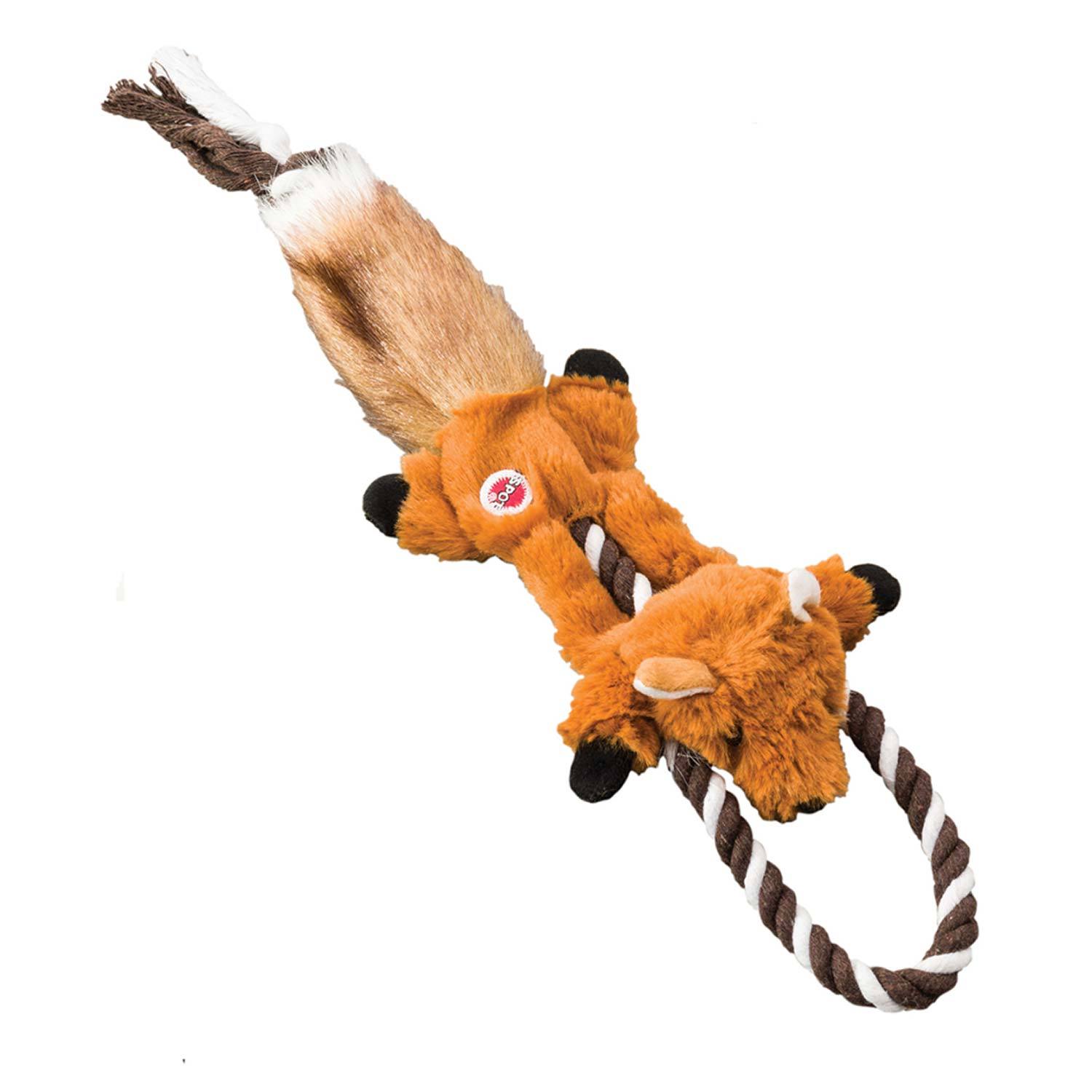 Spot Mini Skinneeez Rope Tugs Fox Dog Toy