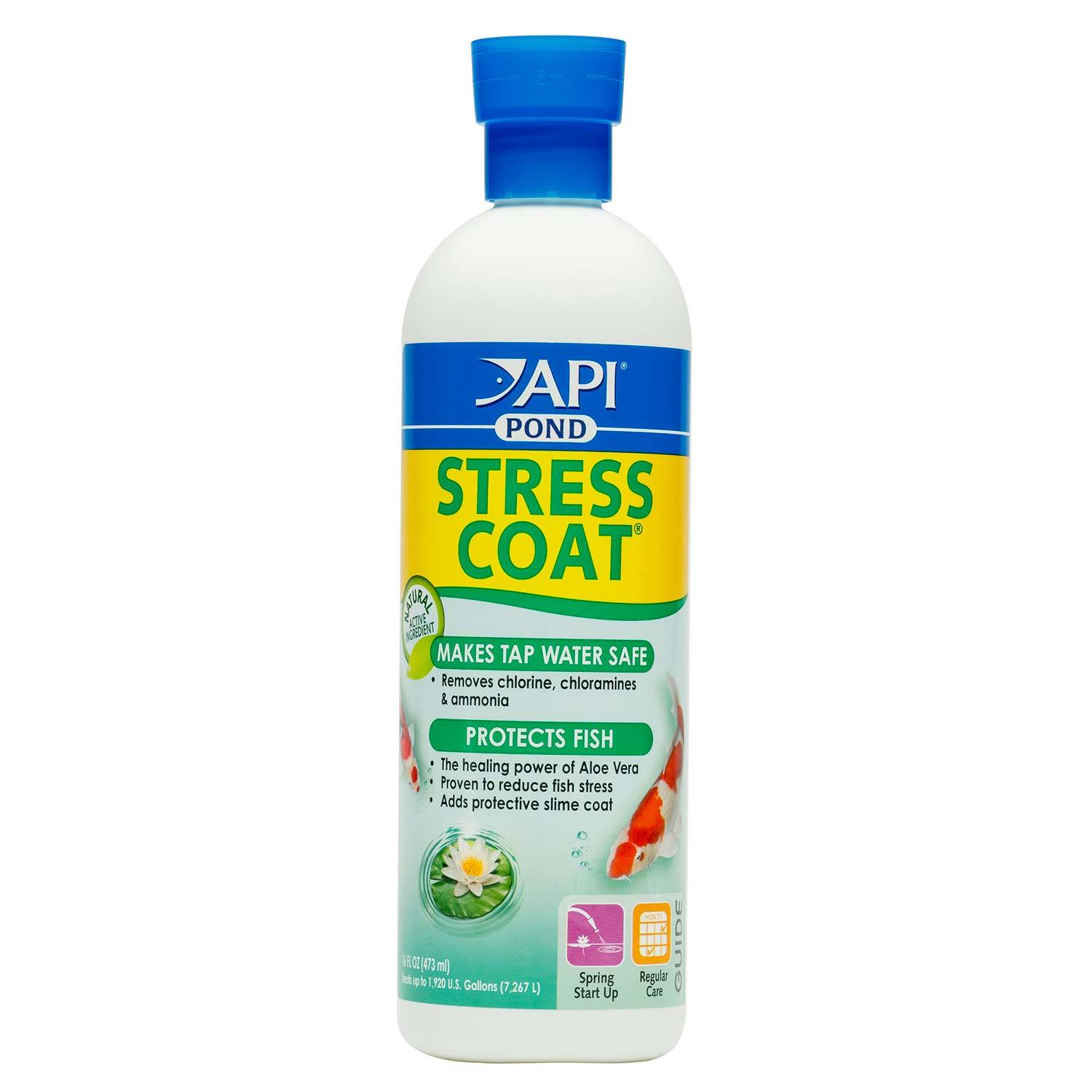 Api Pond Stress Coat Water Treatment, 16-Oz