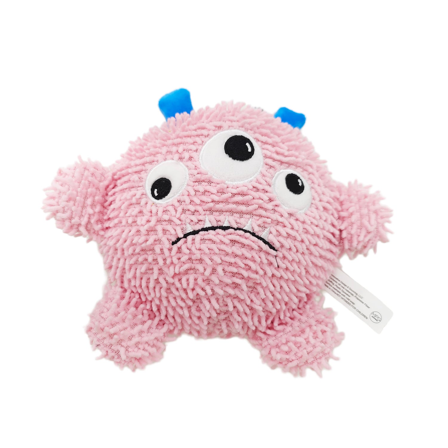 #Bff Noodle Monsters Pink Plush Dog Toy