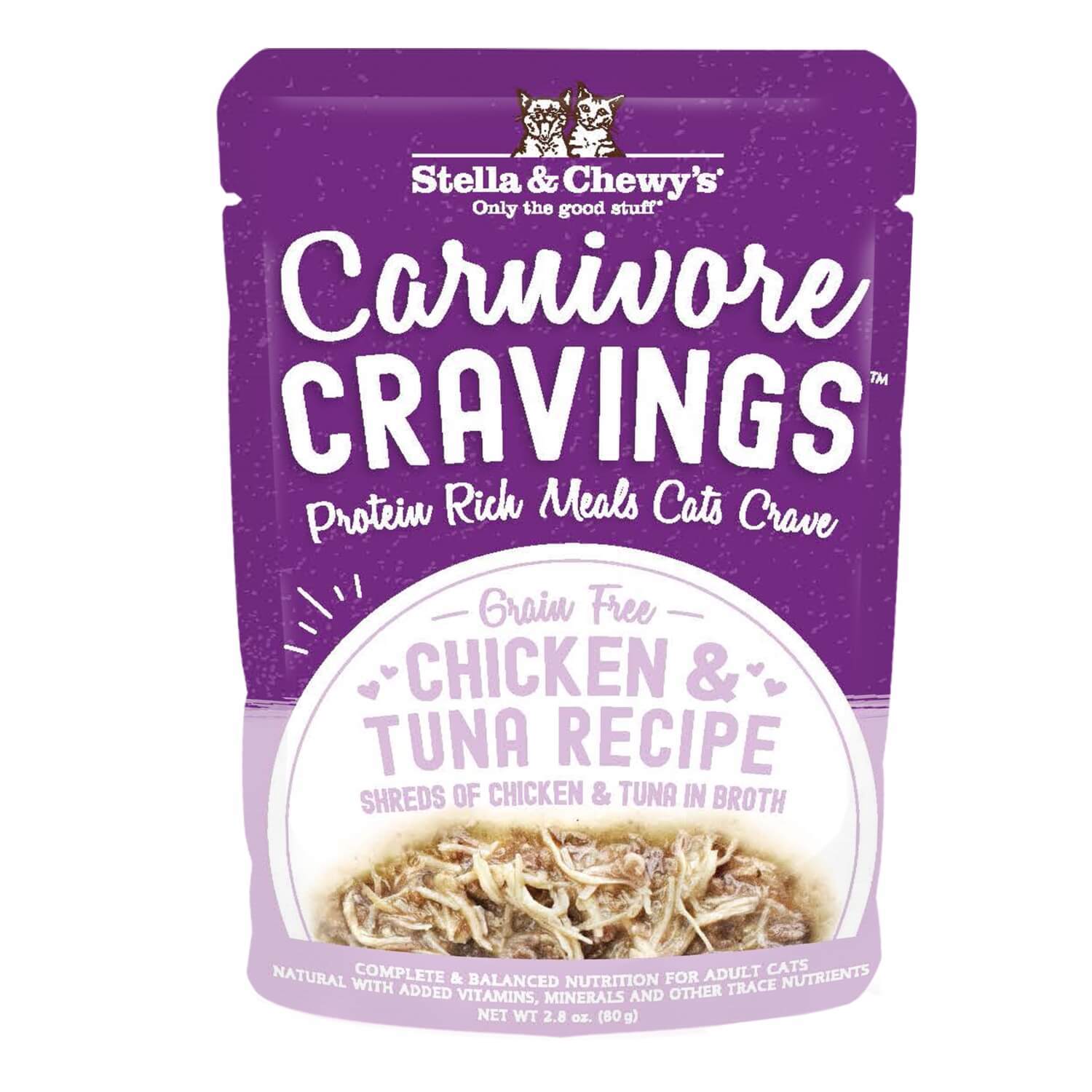 Stella & Chewy's Carnivore Cravings Chicken & Tuna Recipe Cat Food