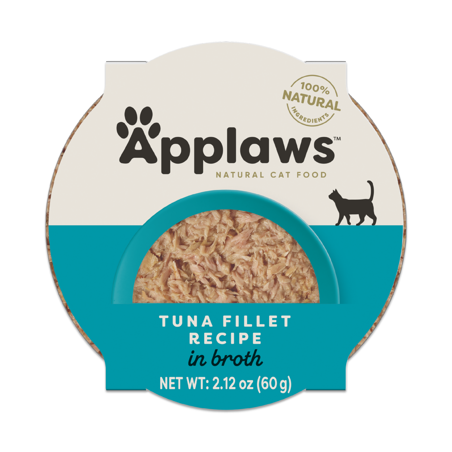 Applaws™ Cat Pot, Tuna Fillet In Broth, 2.12-Oz