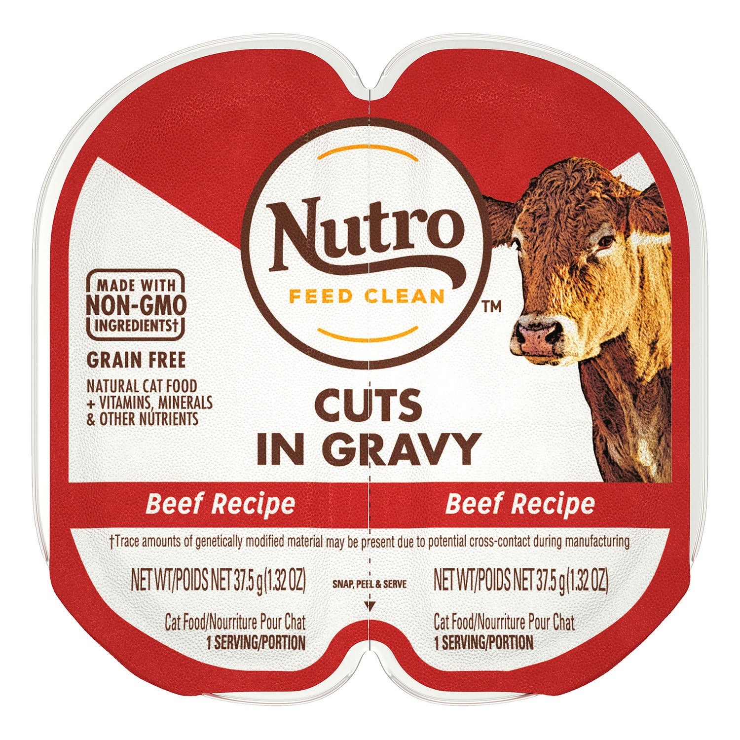Nutro Perfect Portions Beef Recipe Cuts In Gravy Cat Food