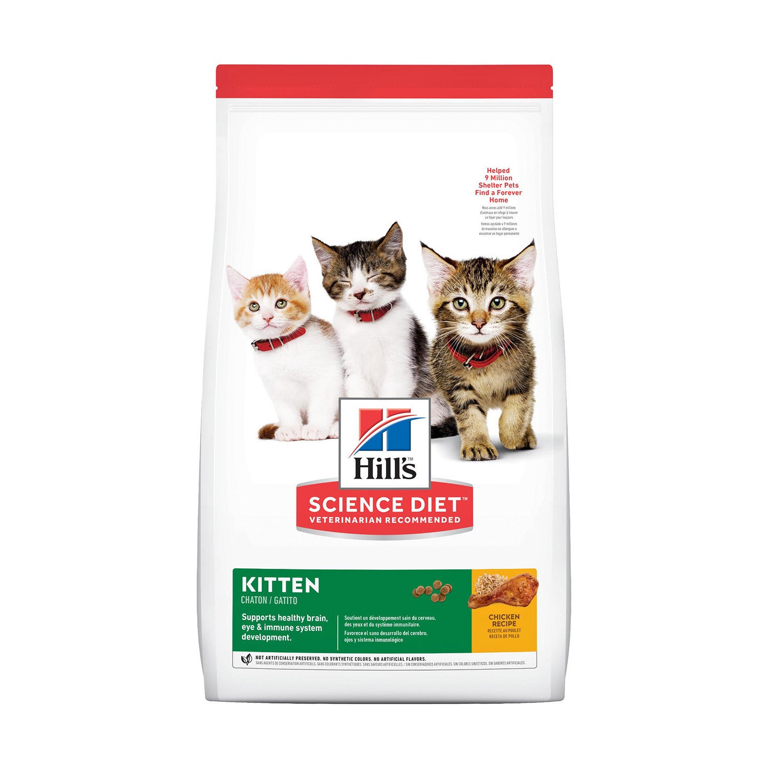 Hill's Science Diet Kitten Chicken Recipe Dry Cat Food