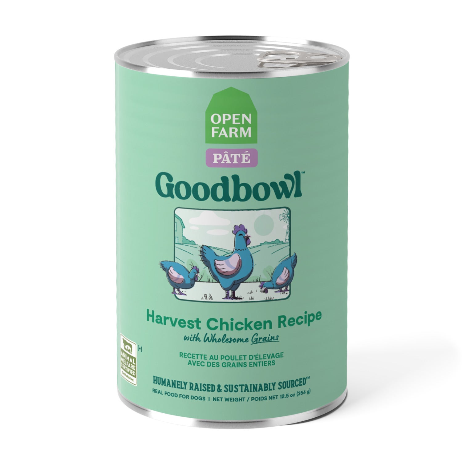 Open Farm Goodbowl Harvest Chicken Wet Dog Food Recipe, 12.5-Oz.