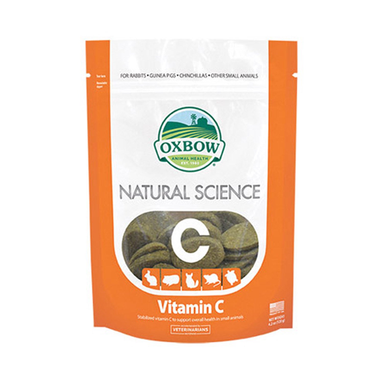 Oxbow Natural Science Vitamin C Supplement For Small Animals