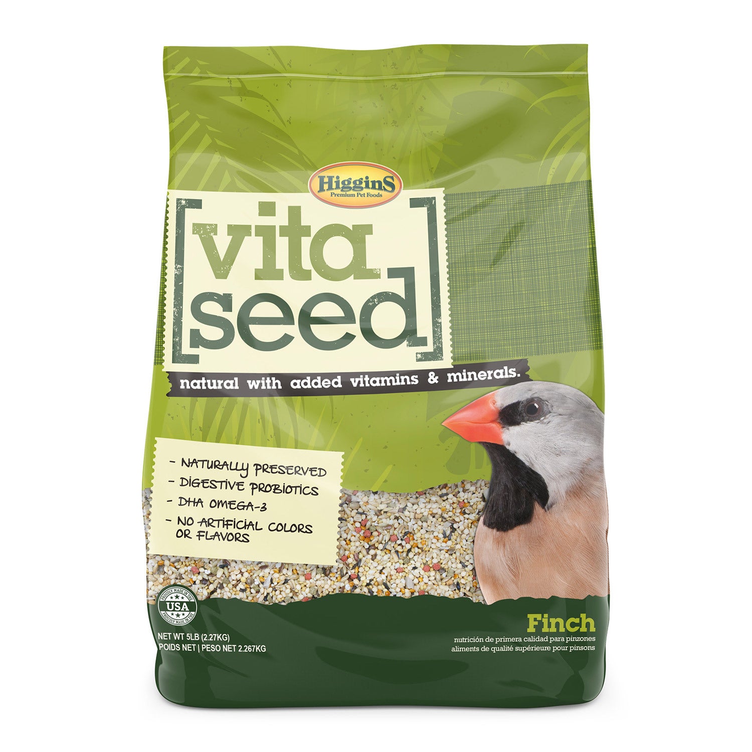 Higgins Vita Seed Finch Bird Food