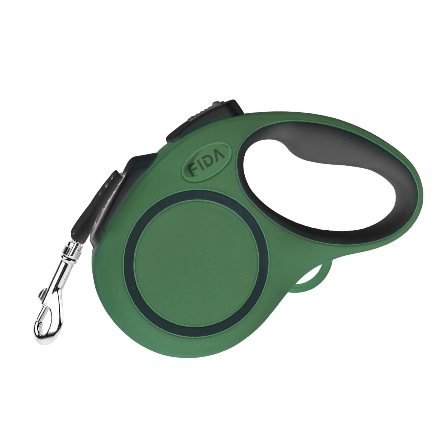 Fida Pet Comfort Series Retractable Dog Leash, Green - Large