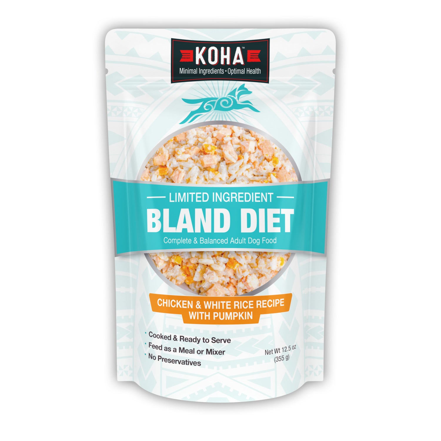 Koha Limited Ingredient Chicken Bland Diet Wet Dog Food, 12.5-Oz