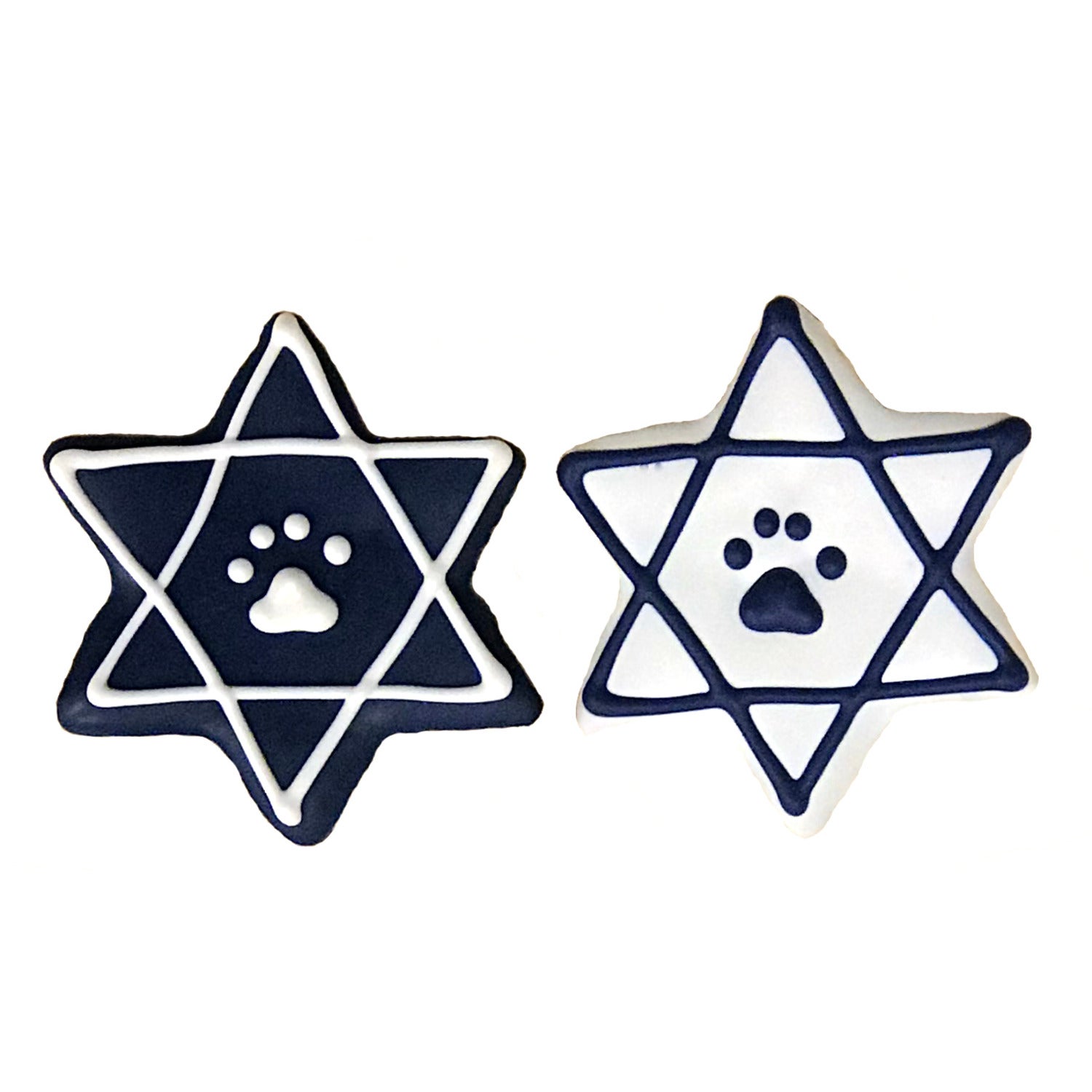 Pawsitively Gourmet Star Of David Cookie Dog Treat, 1 Each - Assorted Colors