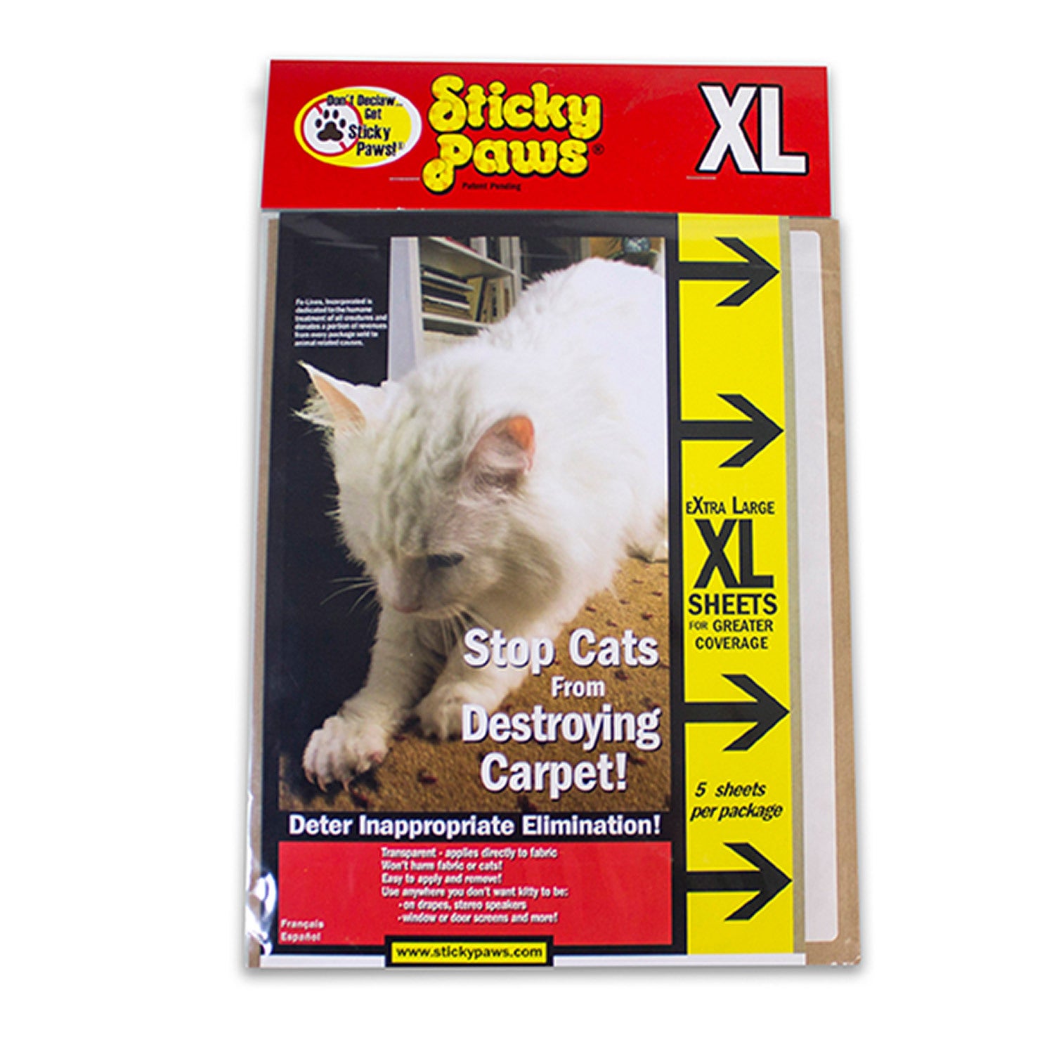 Sticky Paw Furniture Strips Xl By Pioneer Pet