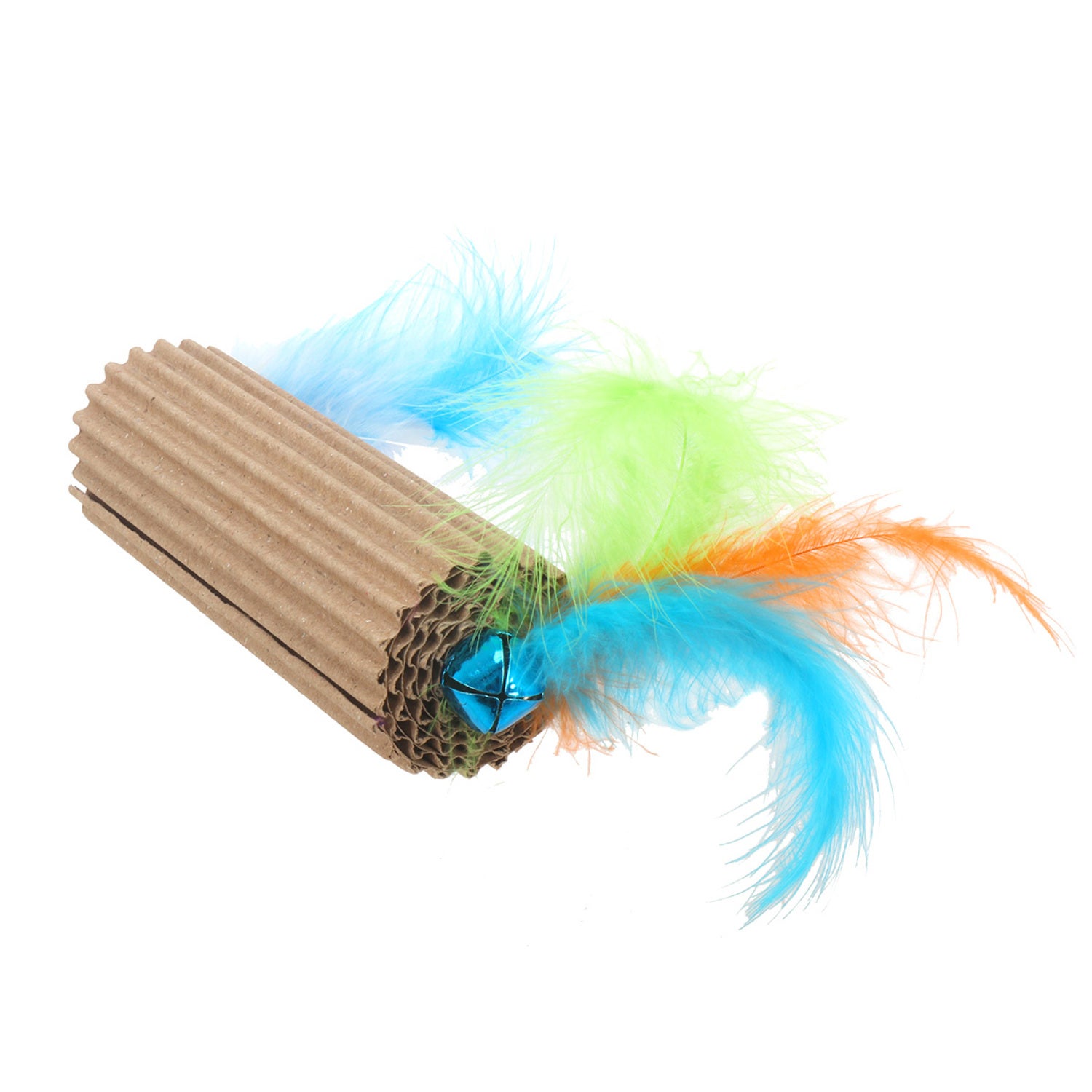 Ware Bell Bar Corrugated Cat Toy