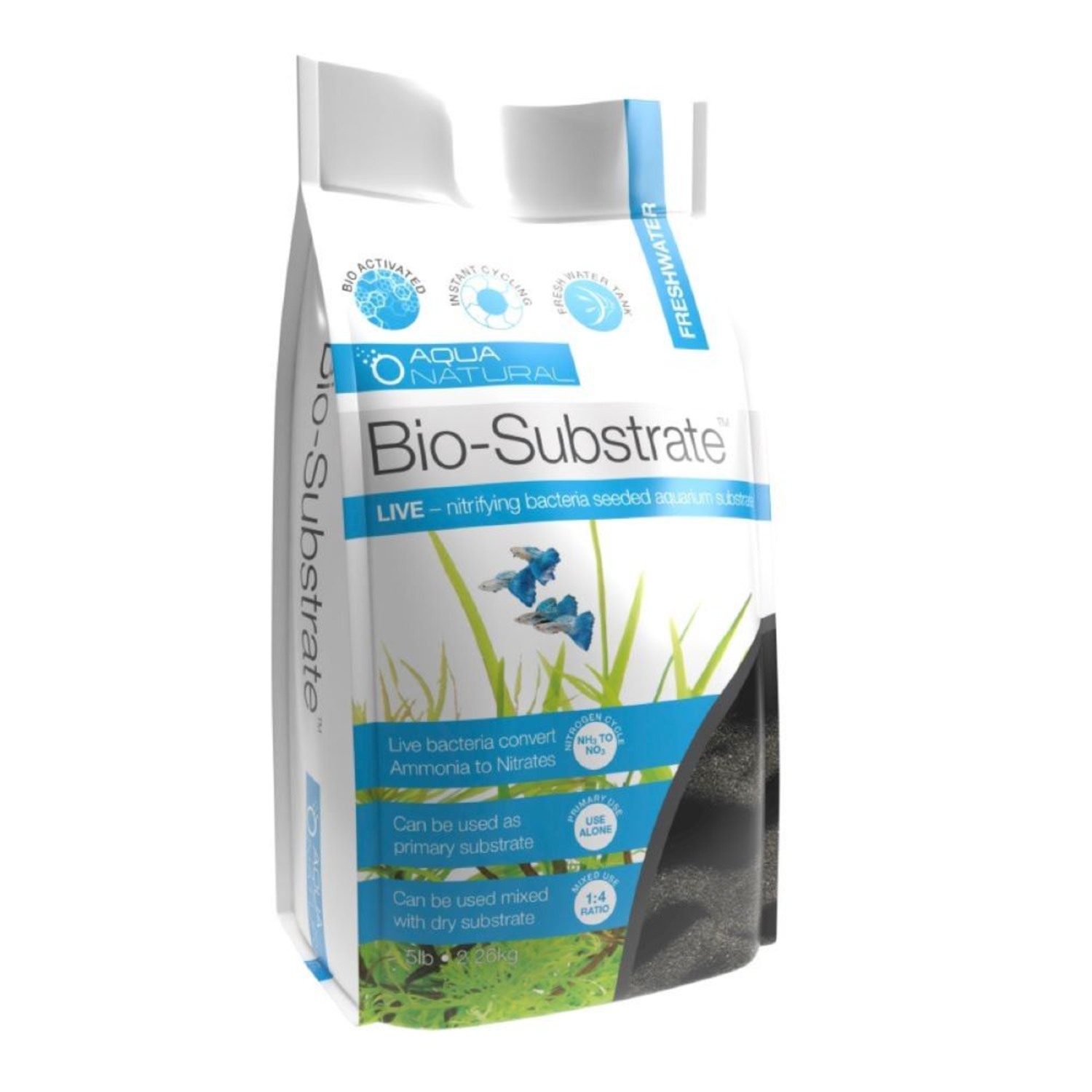 Aqua Natural Galaxy Sand Bio-Substrate Aquarium Substrate Fish & Aquatic Habitat, 5 Lb