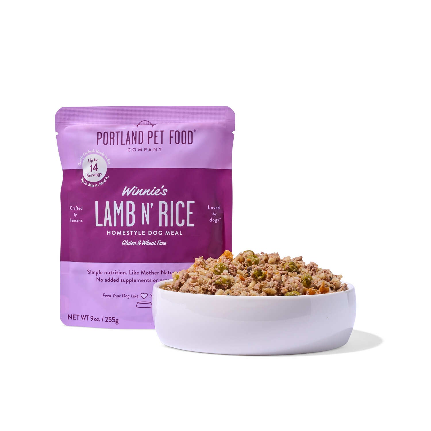 Winnie's Lamb N' Rice Homestyle Fresh Dog Food, 9Oz