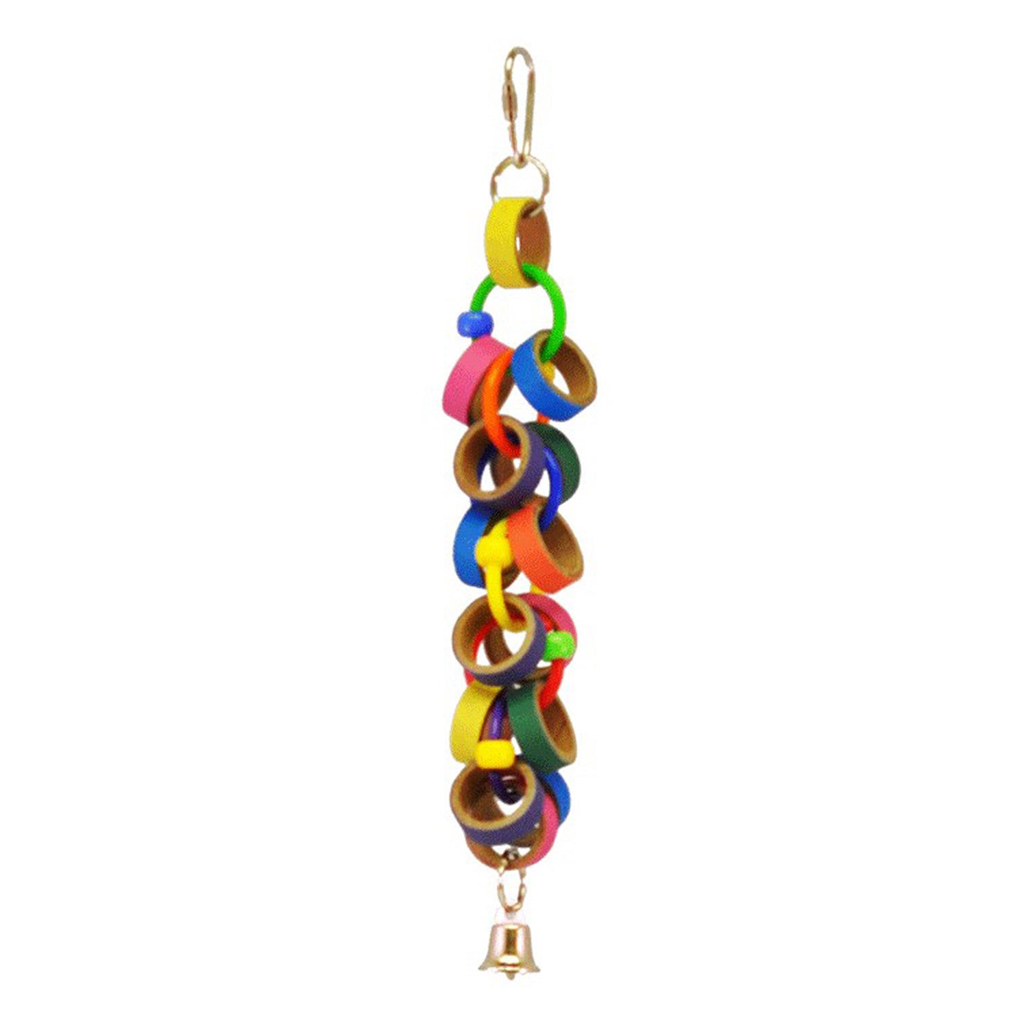 A&E Cage Happy Beaks Bagels And Bells Bird Toy
