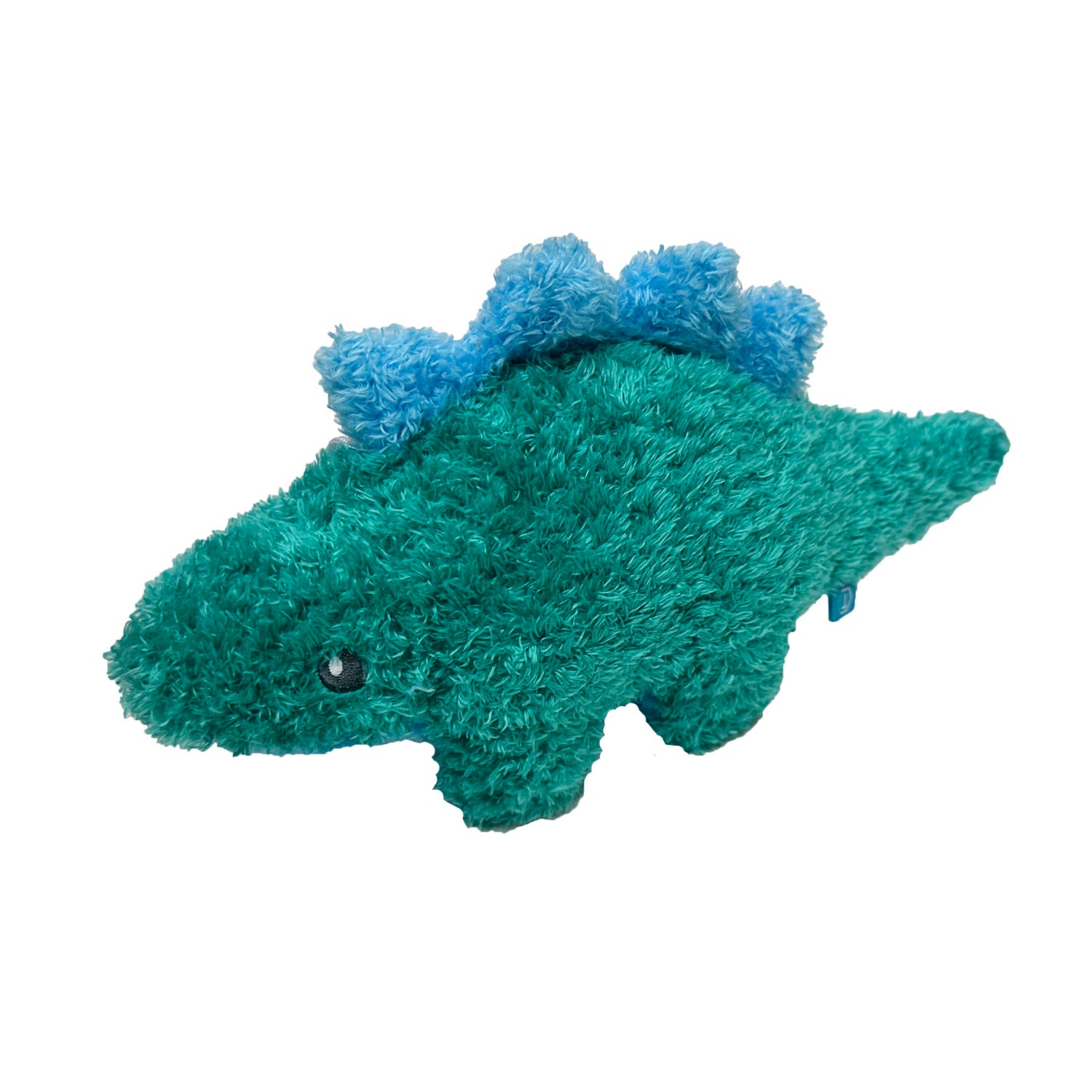 #Bff Tough Stegosaurus Dog Toy, Teal – Medium, 13