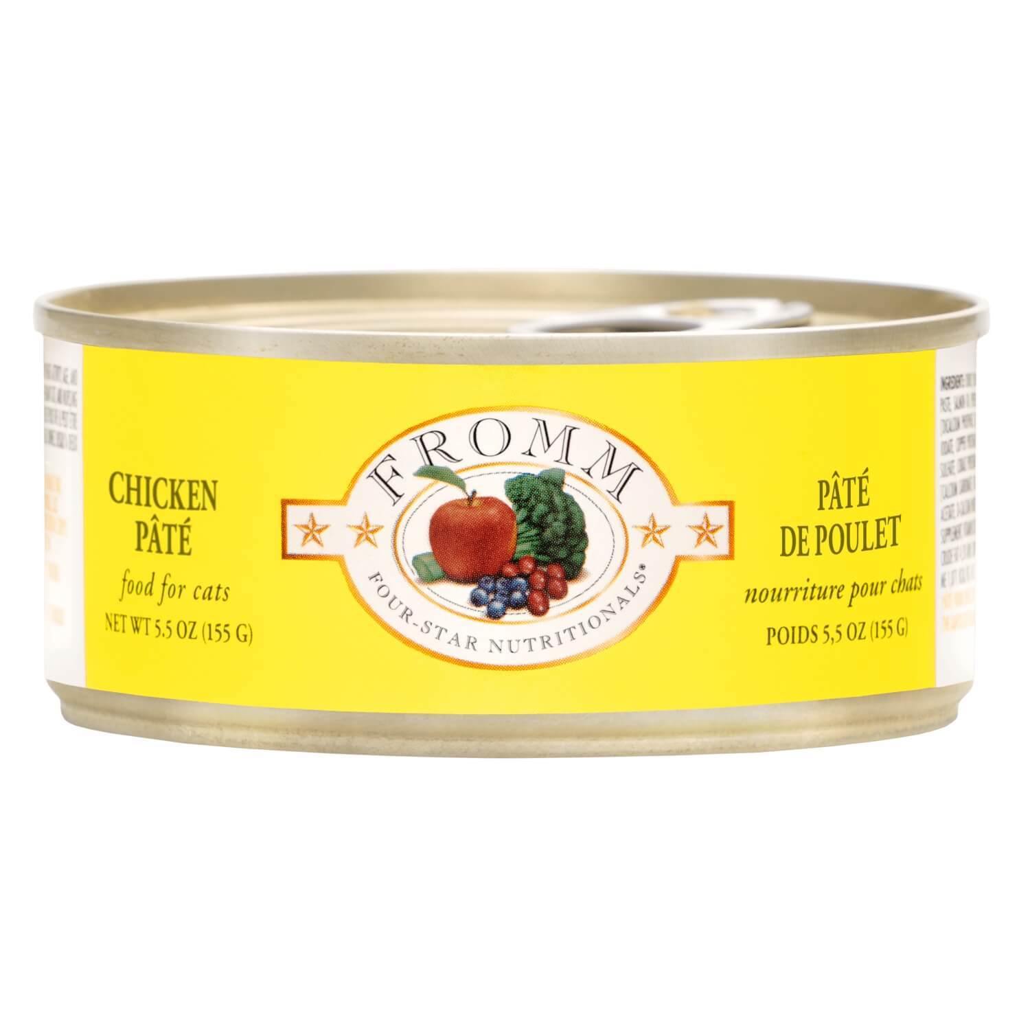Fromm Four-Star Chicken Pâté Food For Cats 5.5 Oz