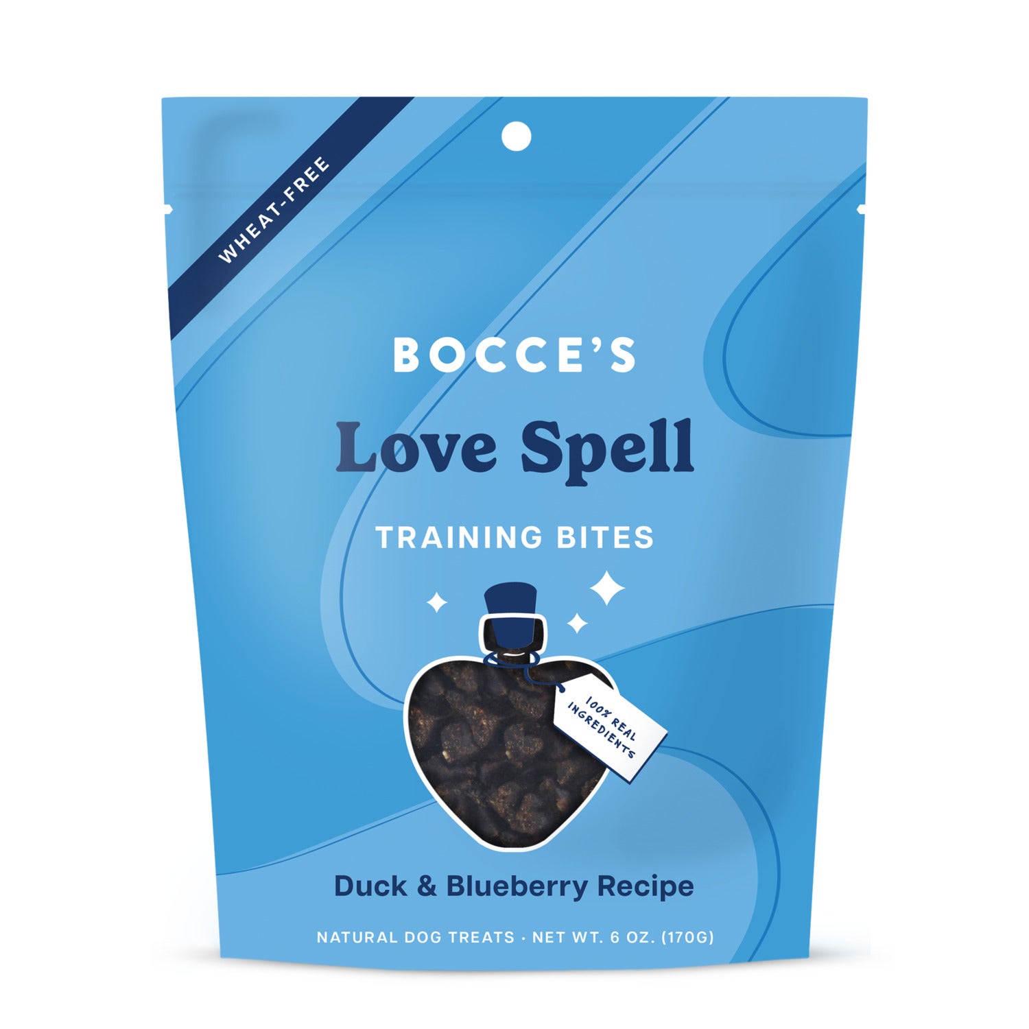 Bocce's Bakery Love Spell Valentine's Day Training Bites Dog Treats, 6-Oz