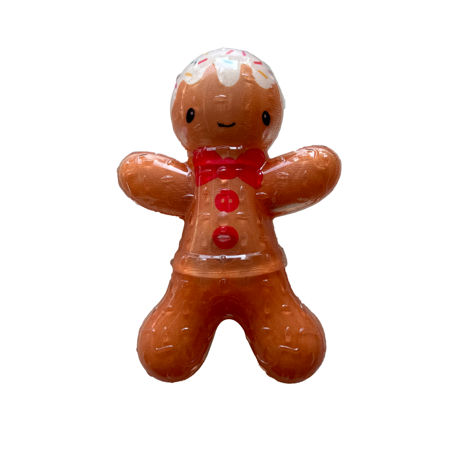 Aristopet Holiday Gingerbread Tpr Chewy Squeaker Dog Toy