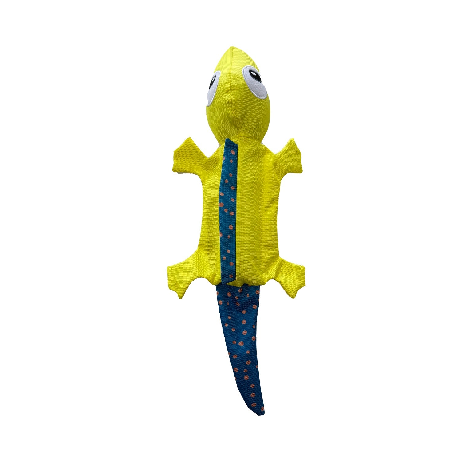 #Bff Wild World Bottle Crunch Squeak & Play Gecko Dog Toy, Medium