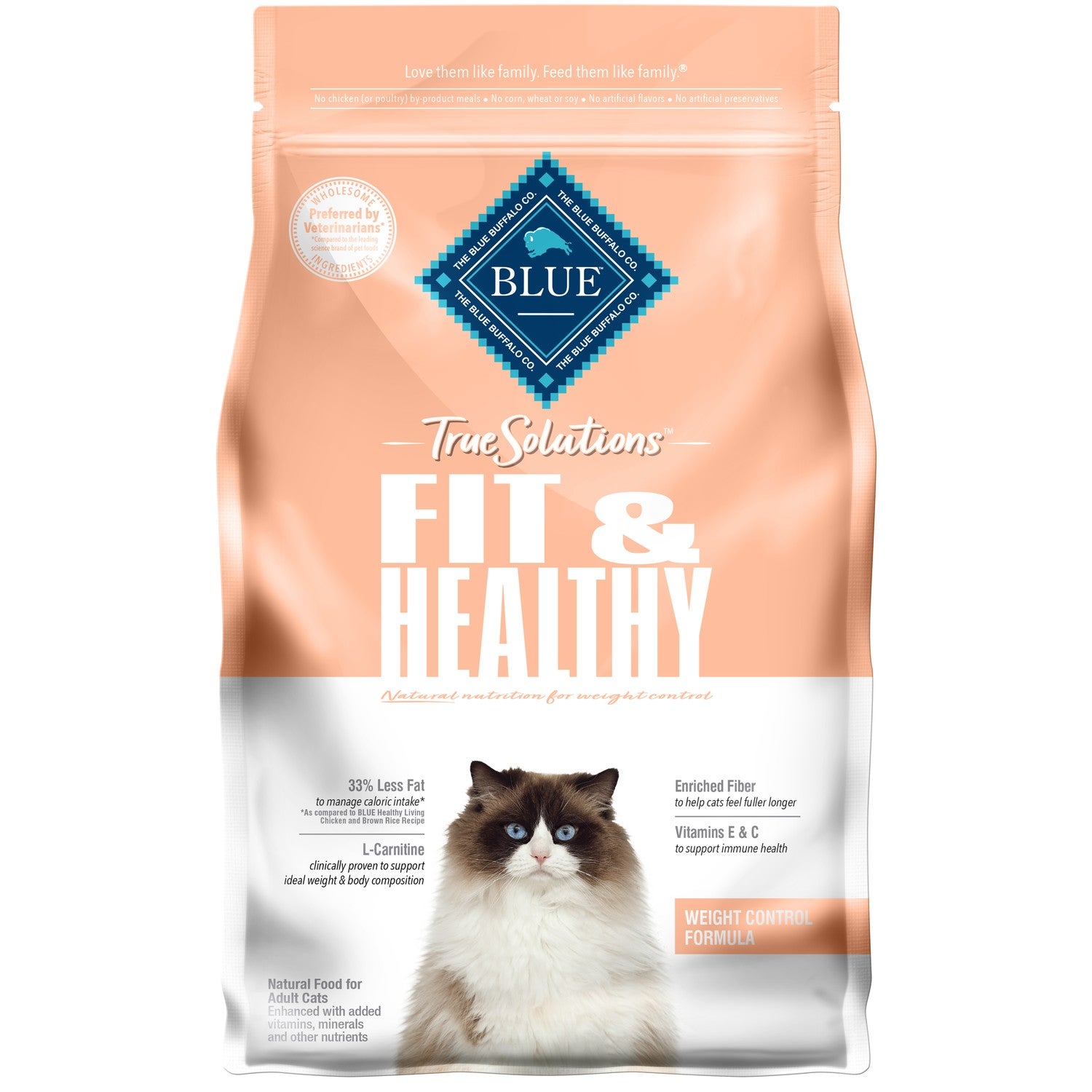 Blue Buffalo True Solutions Fit & Healthy Weight Control Cat Food
