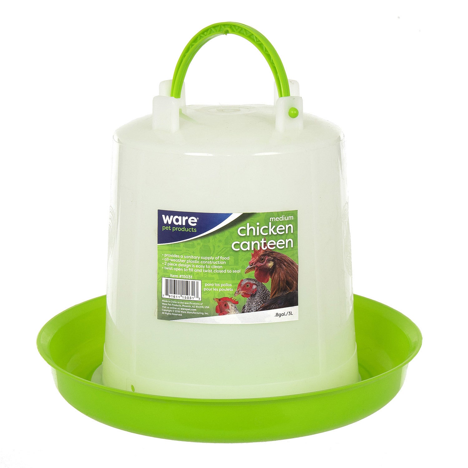 Ware Pet Products Chickncanteen Medium For Chickens