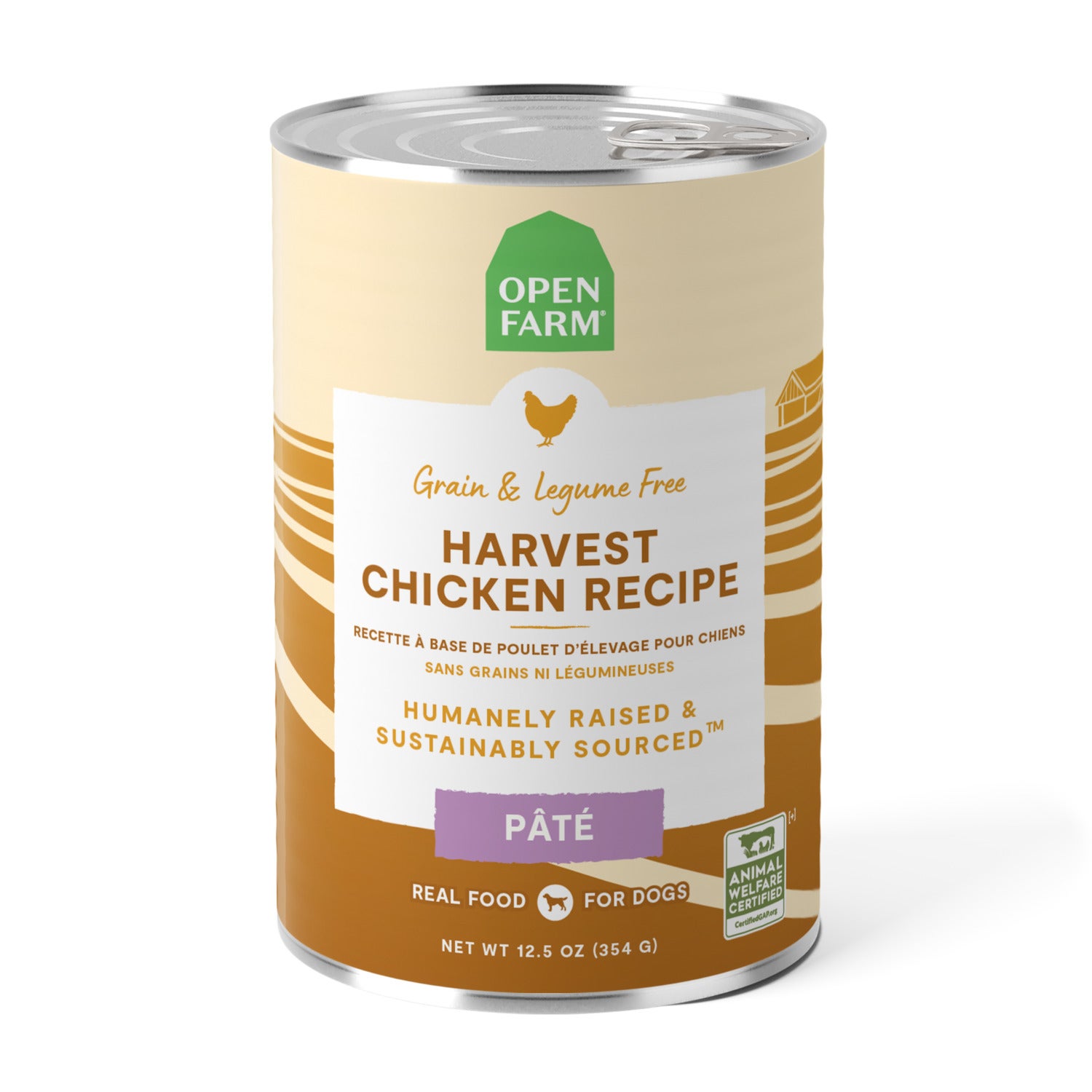 Open Farm Harvest Chicken Pâté Wet Dog Food, 12.5Oz