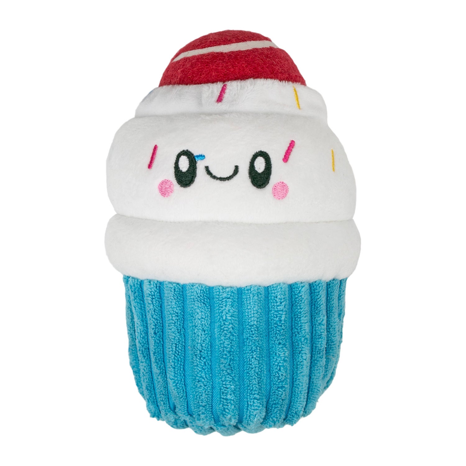 Territory Cupcake 2-In-1 Fetch Squeaker Dog Toy, 6