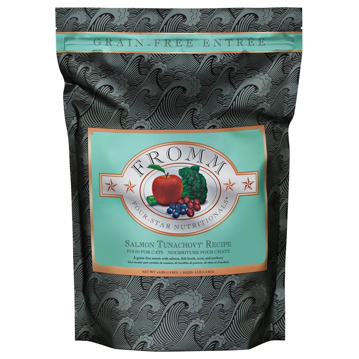 Fromm Four-Star Salmon Tunachovy Recipe Food For Cats