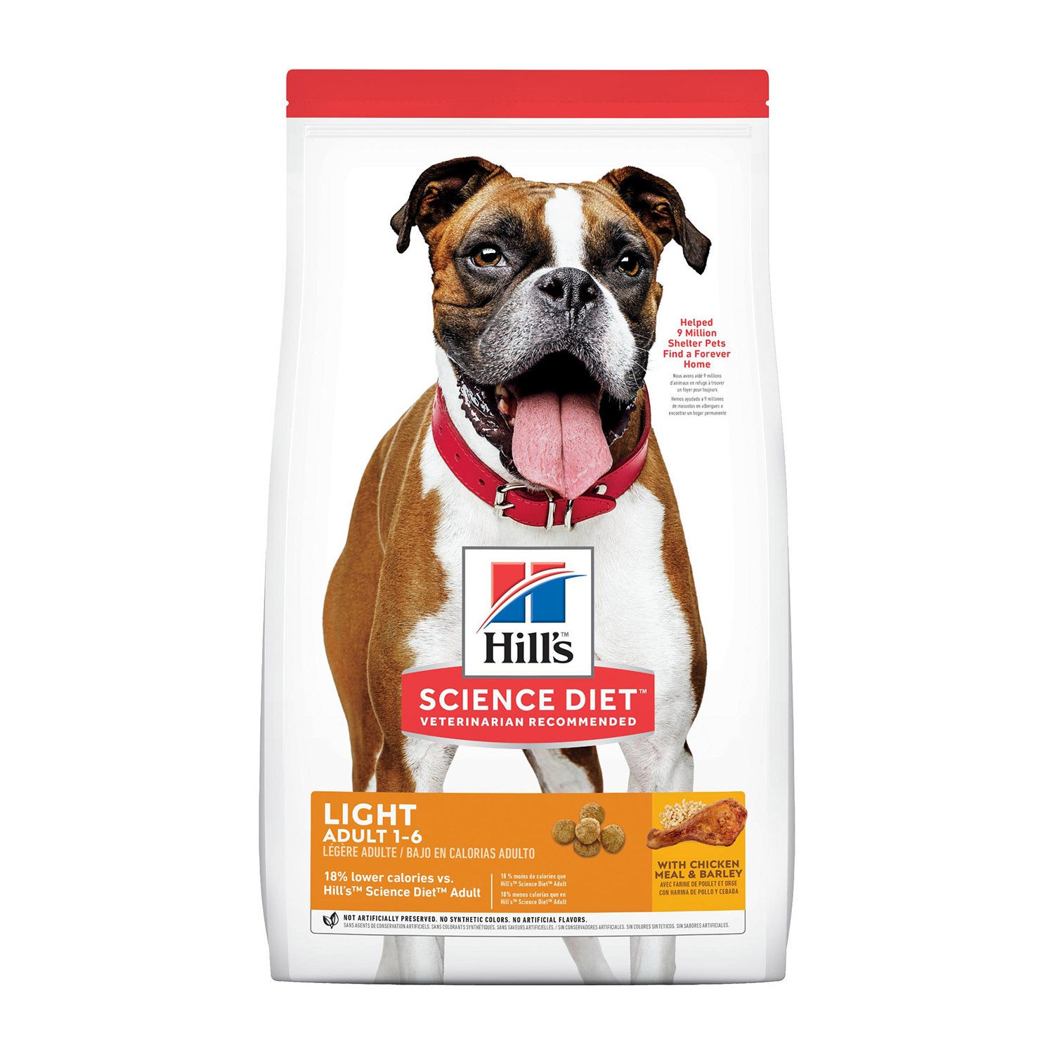 Hill's Science Diet Adult Light With Chicken Meal & Barley Dry Dog Food