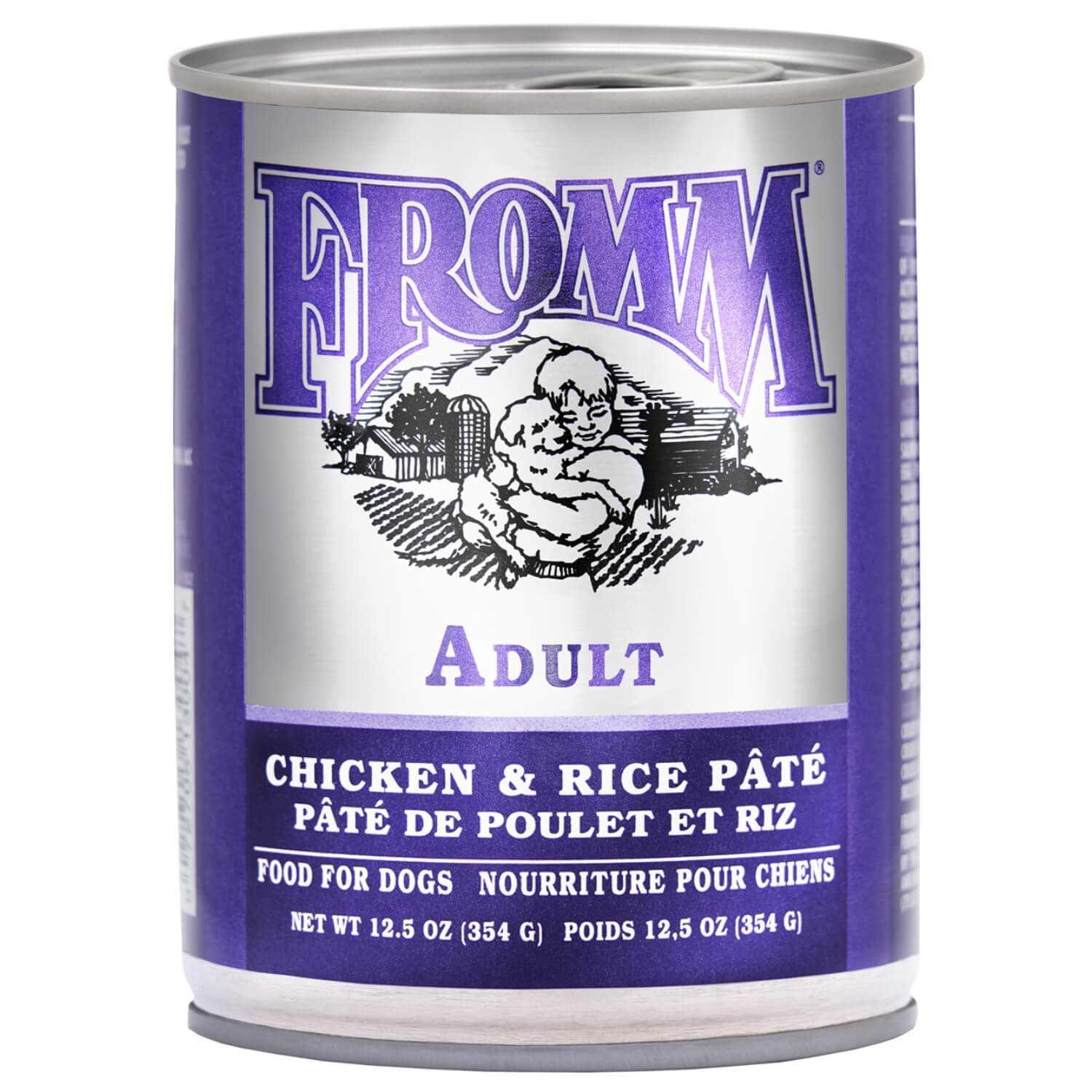 Fromm Classic Adult Chicken & Rice Pâté Food For Dogs 12.5 Oz