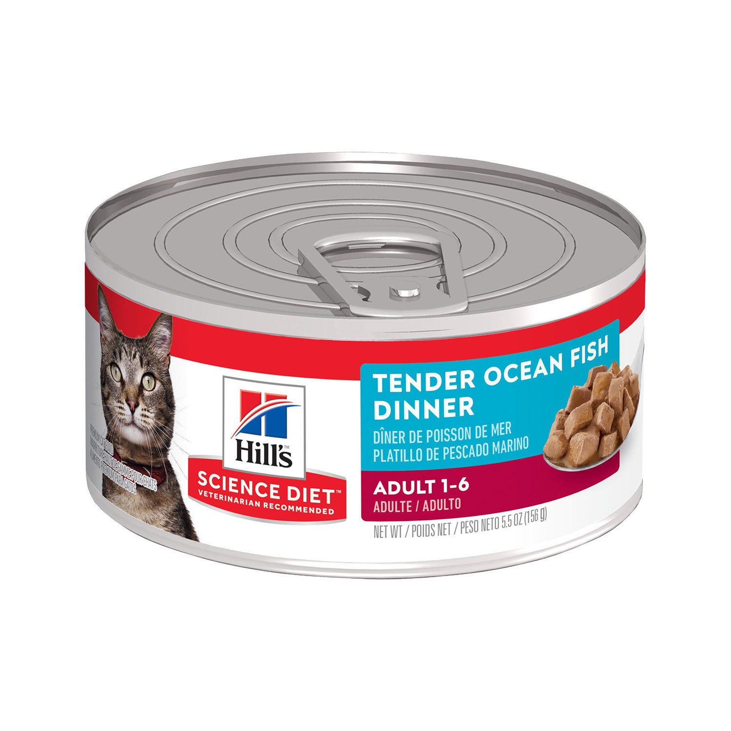 Hill's Science Diet Adult Tender Ocean Fish Dinner Cat Food