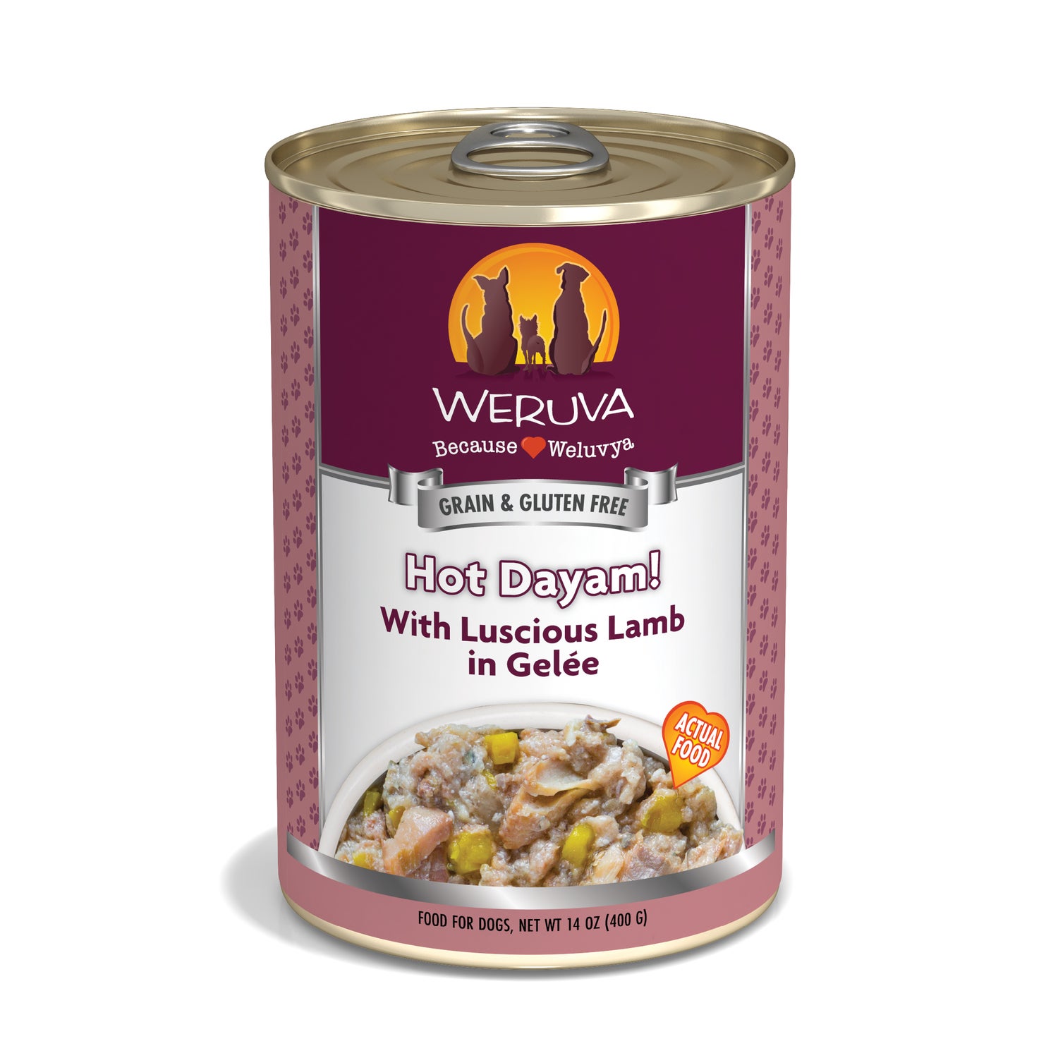Weruva Classic Hot Dayam! Grain-Free Wet Dog Food, 14-Oz