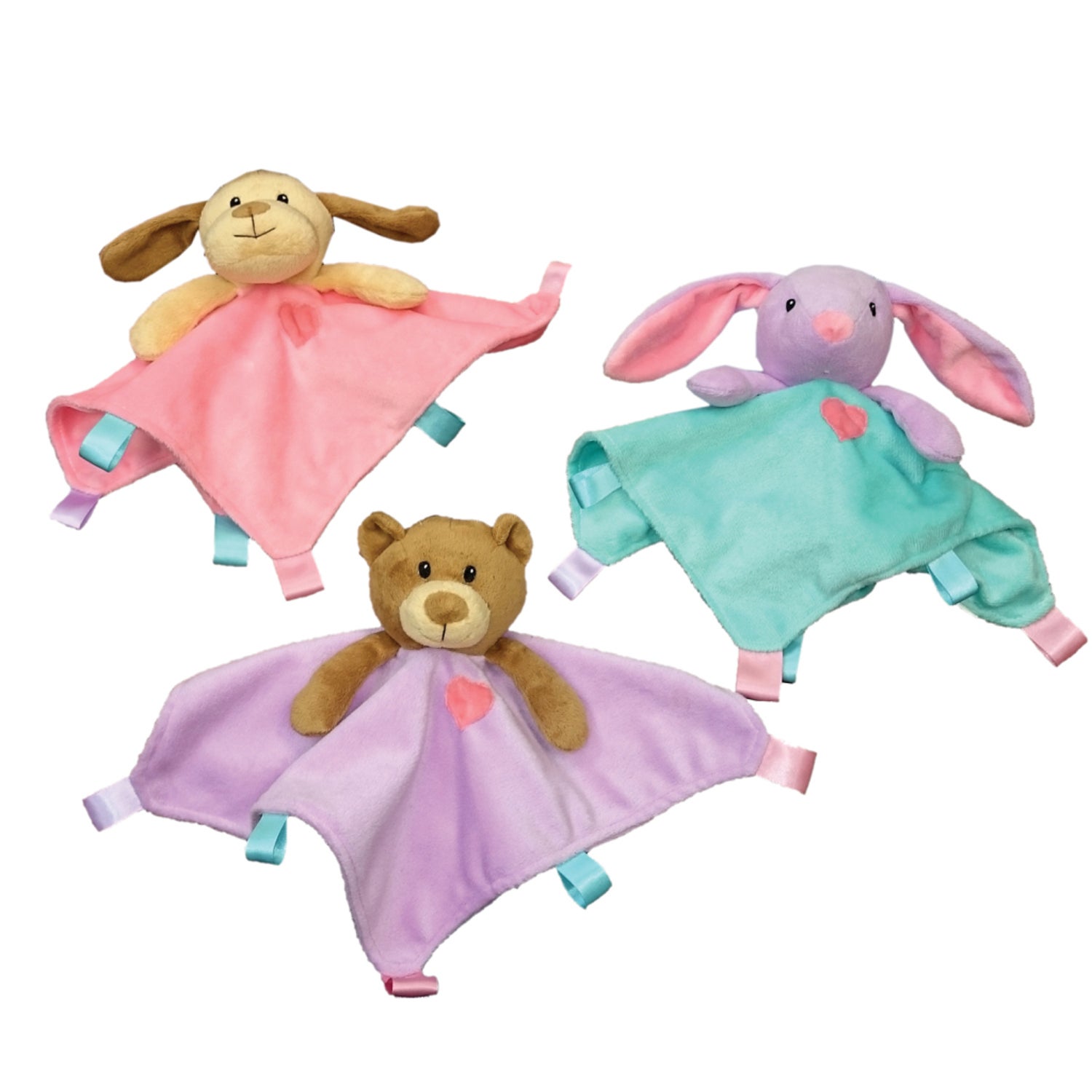 Spot Soothers Blanket Plush Lavender Scenting Calming Dog Toy, 10, Assorted