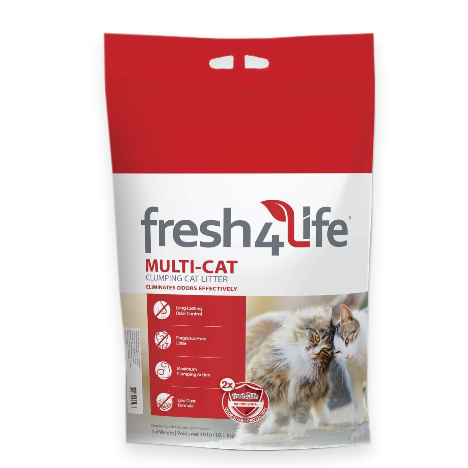 Fresh 4 Life Multi Cat Clumping Litter