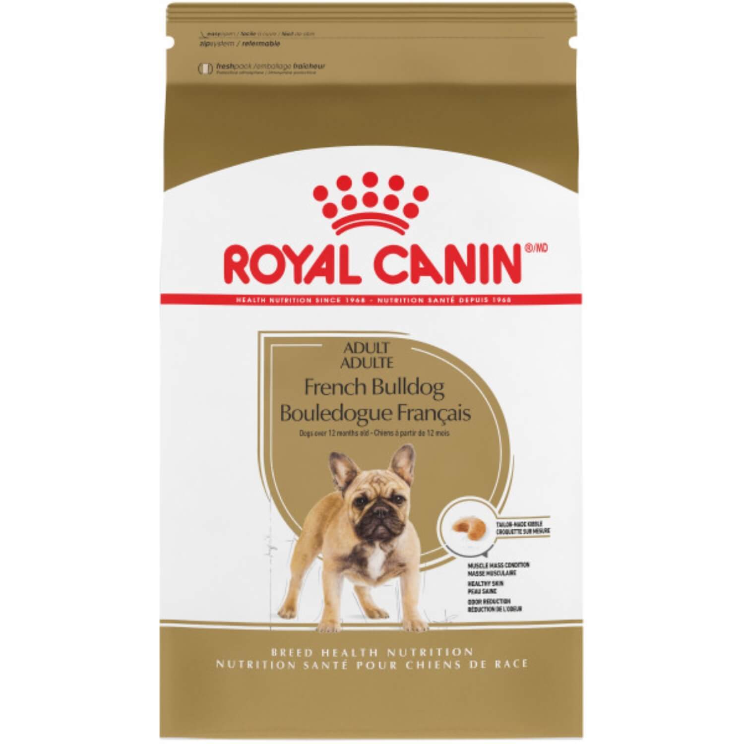 Royal Canin Breed Health Nutrition® French Bulldog Adult Dry Dog Food, 17Lb